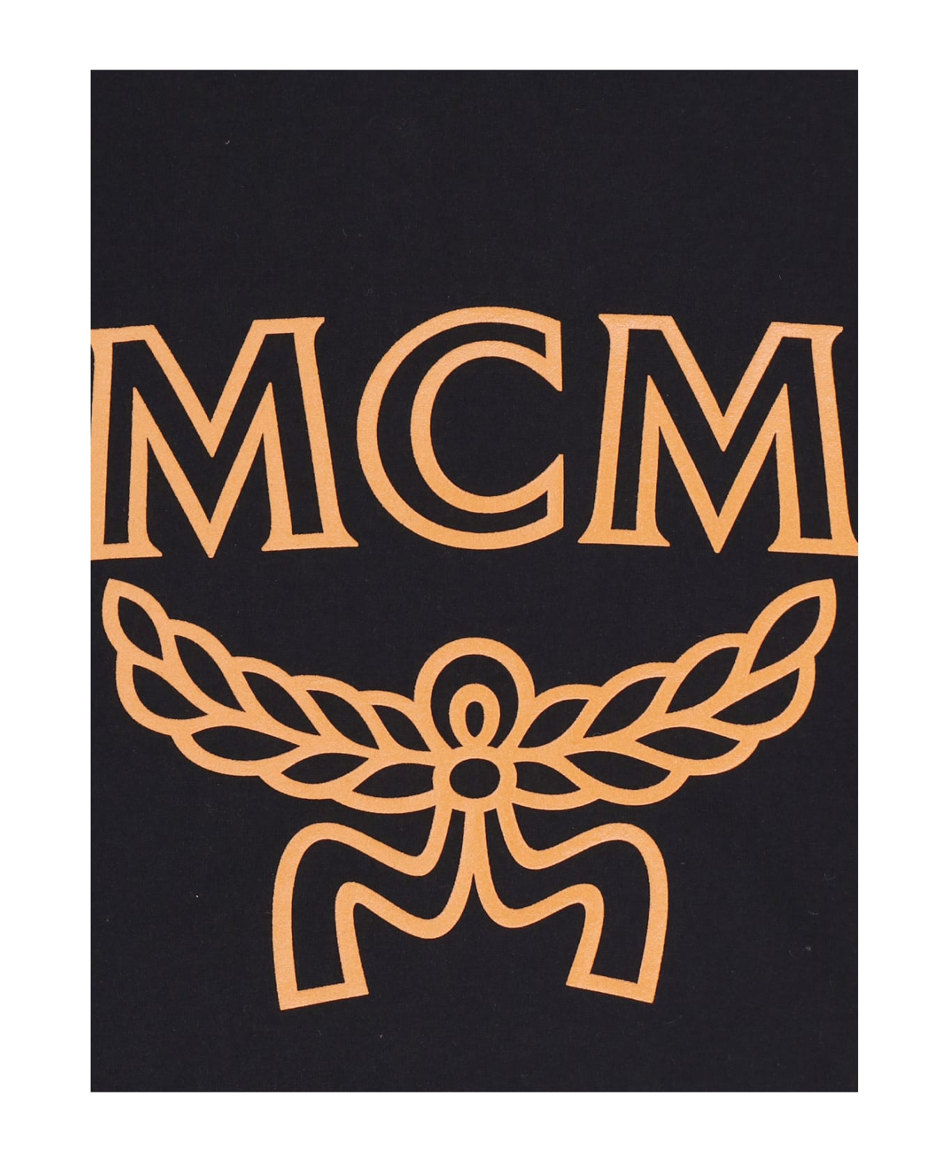 MCM Logo T-shirt - Black   Tシャツ
