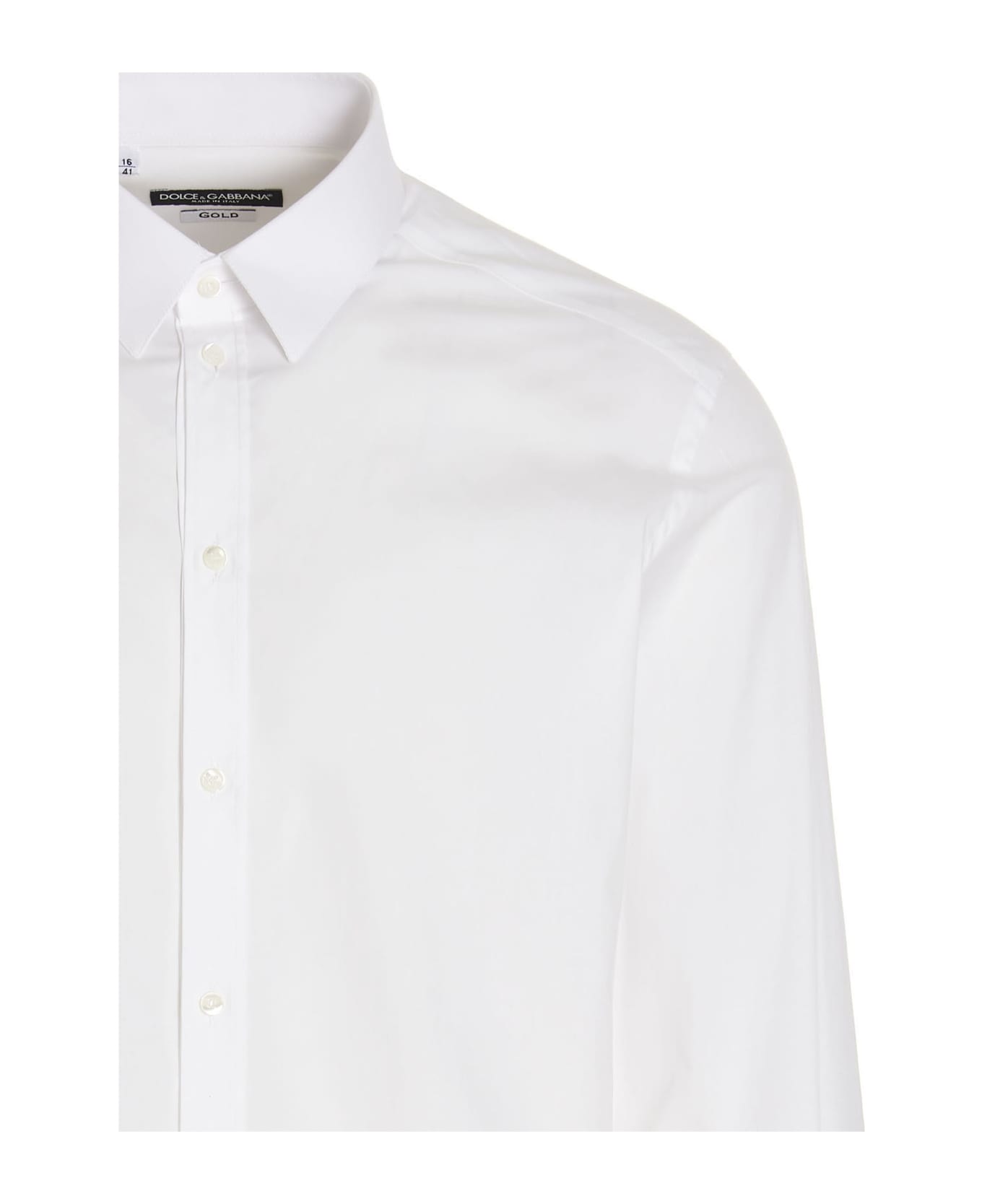Dolce & Gabbana Poplin Shirt - White
