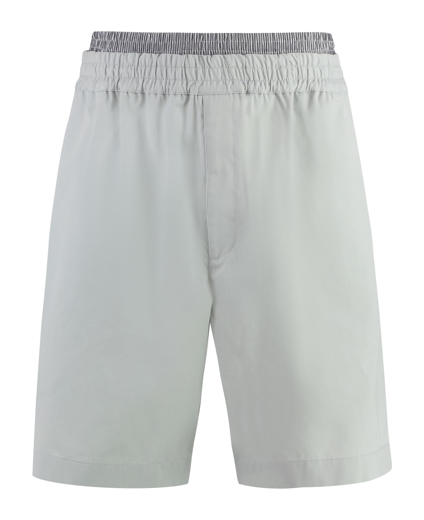 Bottega Veneta Cotton Bermuda Shorts - grey