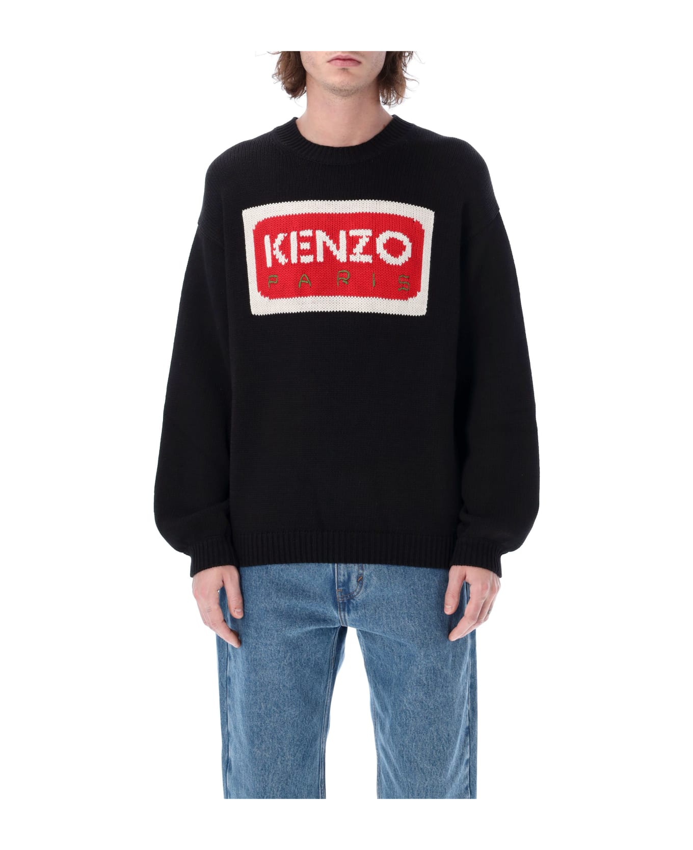Kenzo Paris Logo Jumper - BLACK