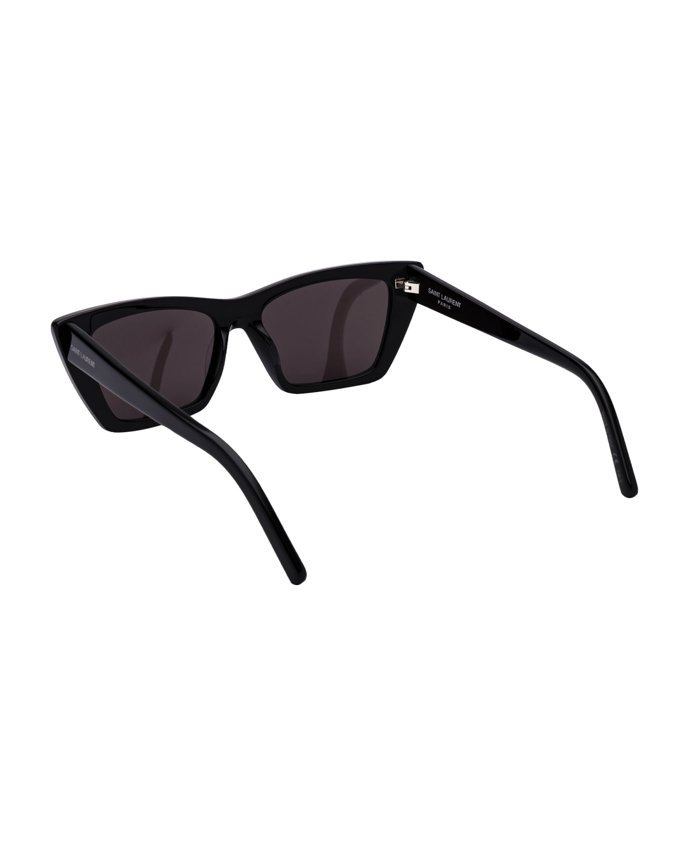 Saint Laurent Eyewear Sl 276 Mica Sunglasses - 001 BLACK BLACK GREY