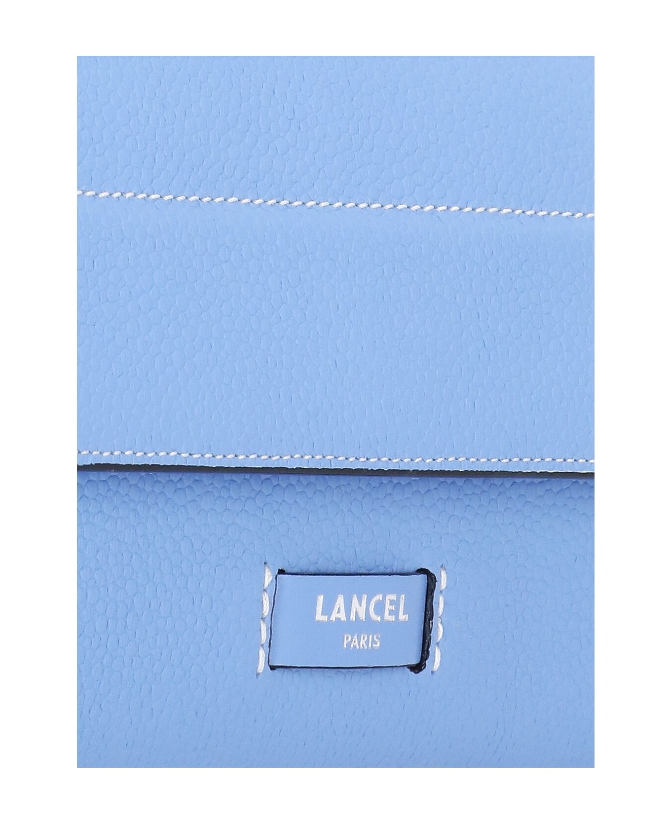 Lancel Chain Wallet - Light BLUE