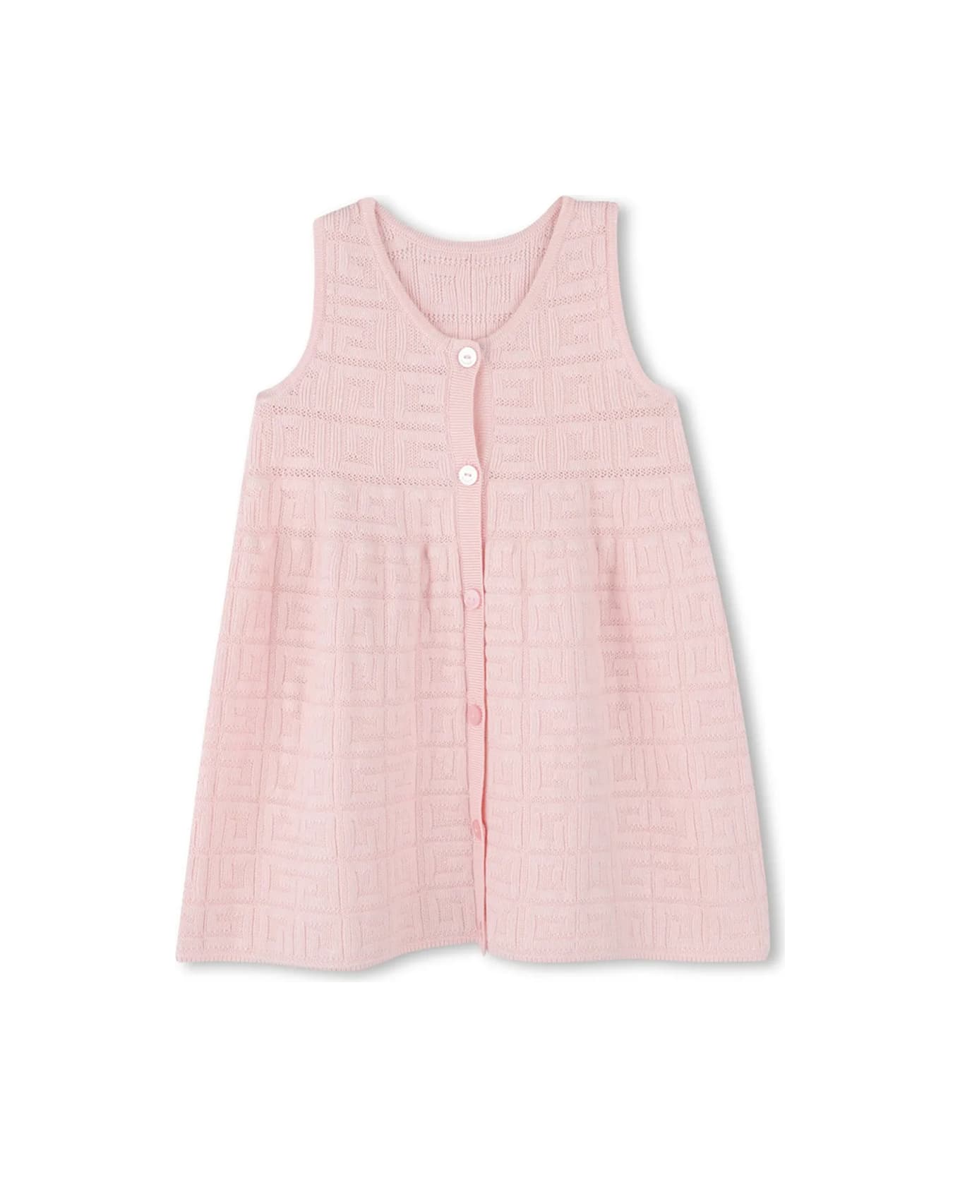 Givenchy Dress With 4g Jacquard Pattern - Marshmallow