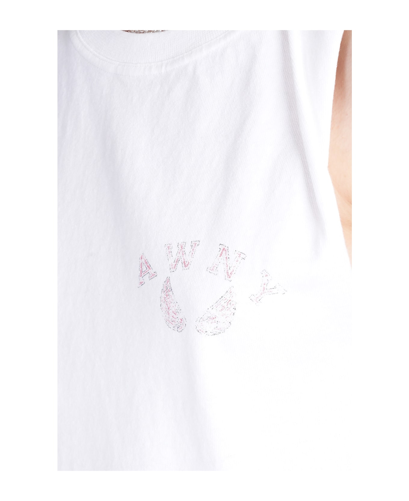 Alexander Wang Tank Top In White Cotton - white