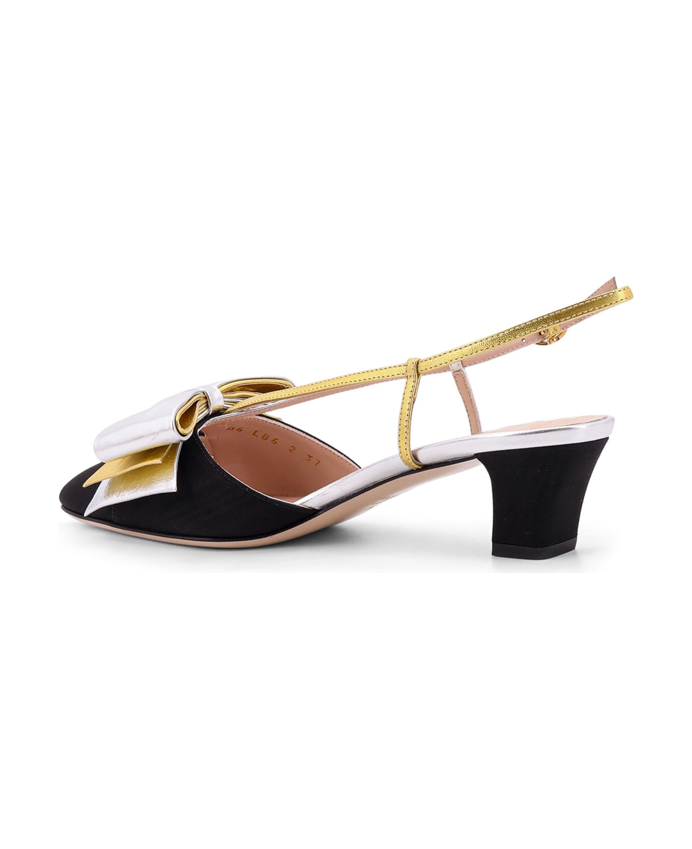 Valentino Garavani Bowow Slingback Pumps - Black