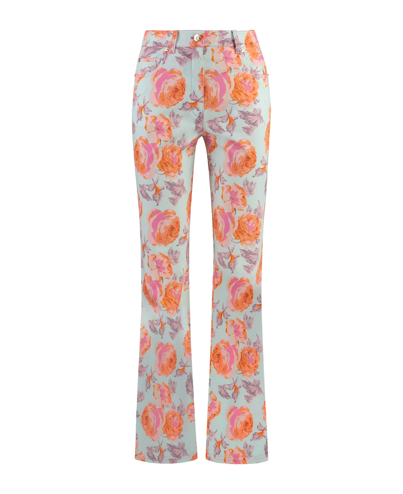 Alfieri 
St.John Printed Cotton Trousers - Multicolor
