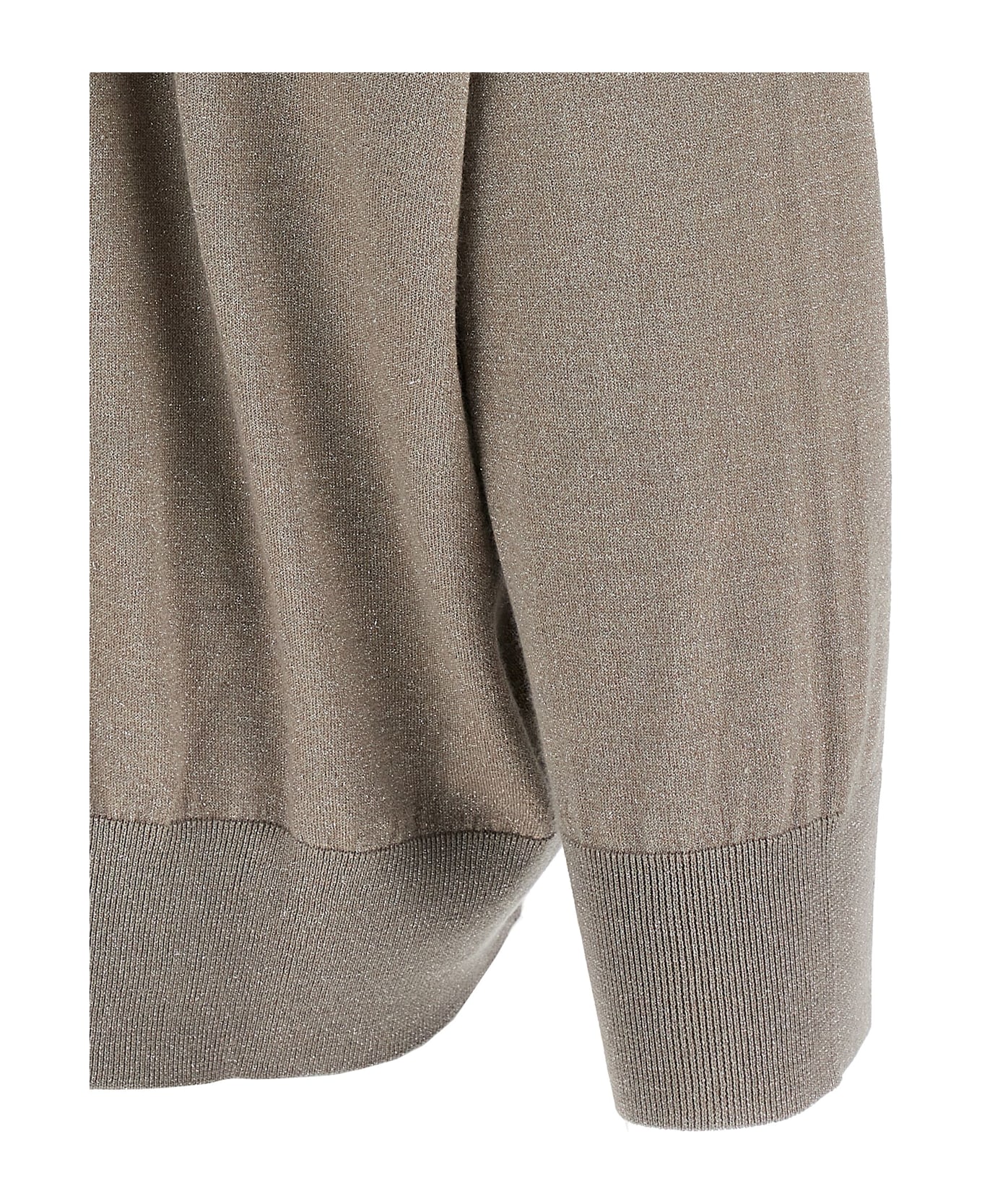 Brunello Cucinelli 'sparkling' Hoodie - Beige