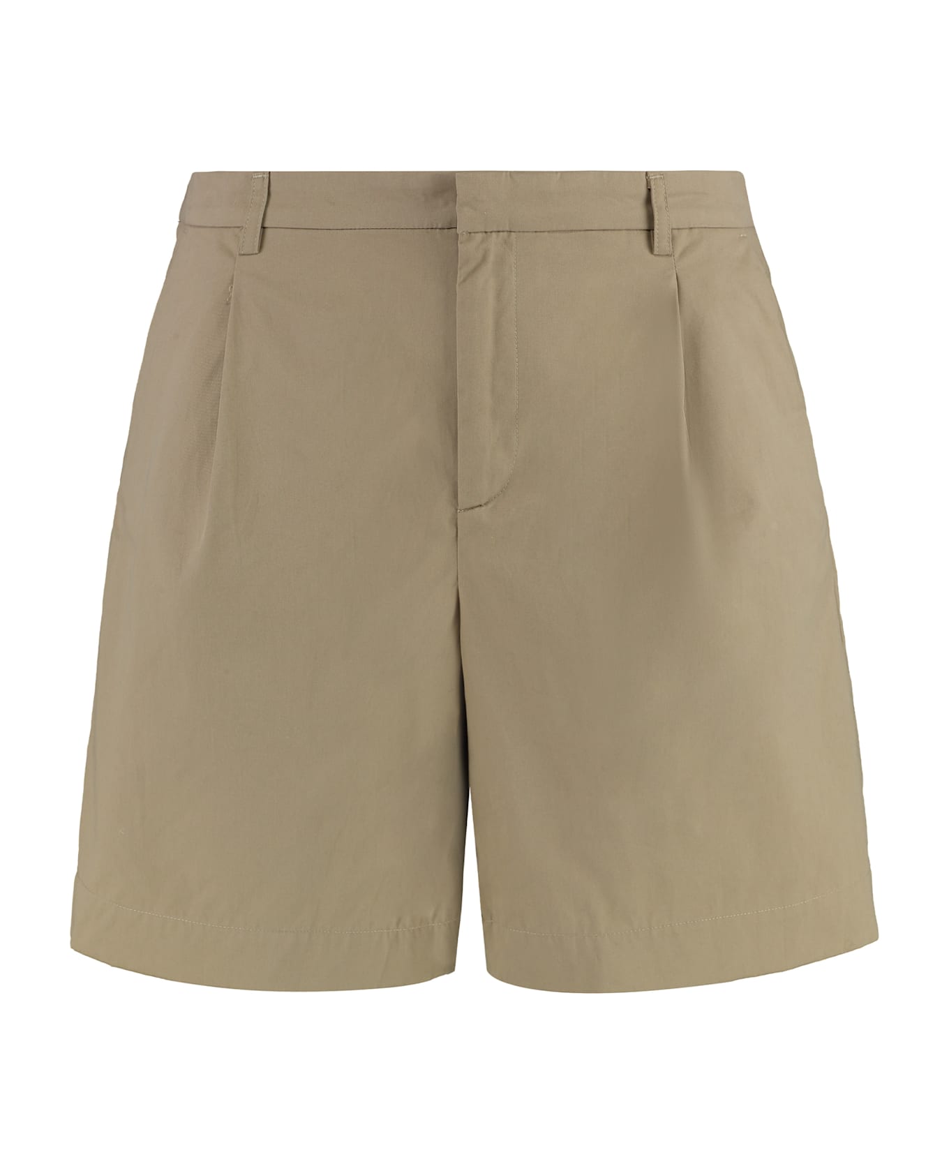 A.P.C. Crew Cotton Bermuda Shorts - Beige