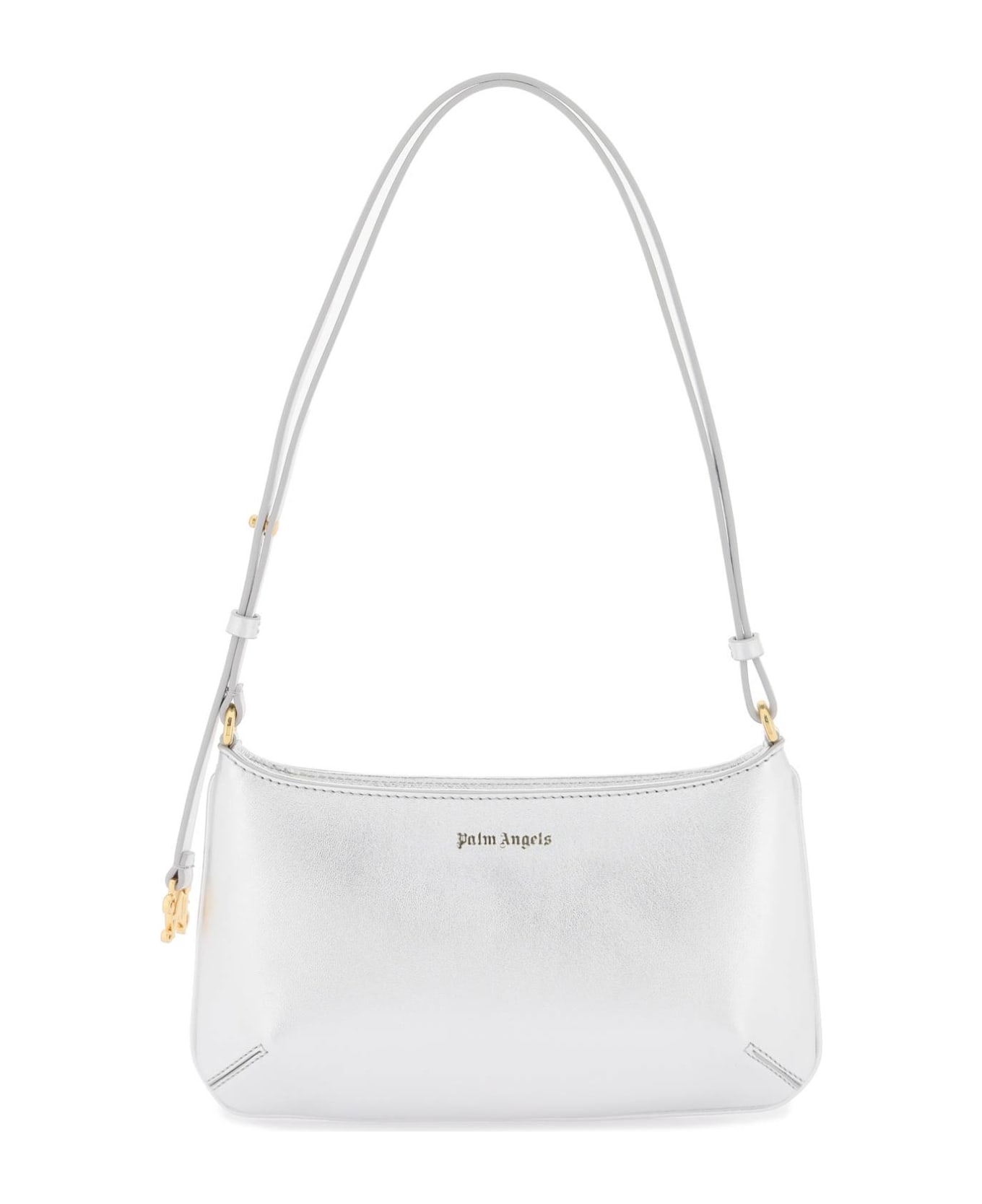Palm Angels 'giorgina' Silver Leather Bag - Silver トートバッグ