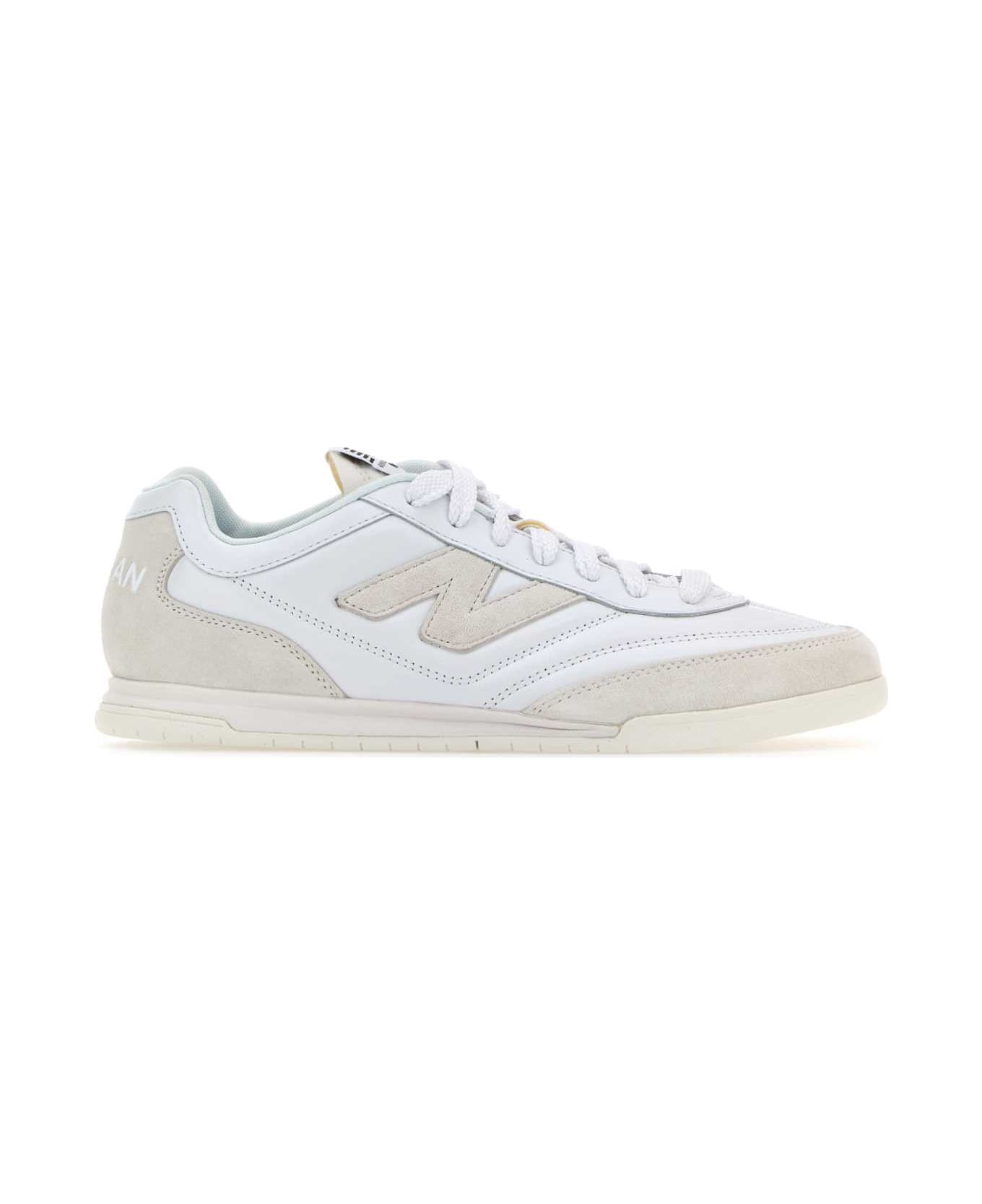 Junya Watanabe White Leather Junya Watanabe X New Balance Sneakers - WHITE