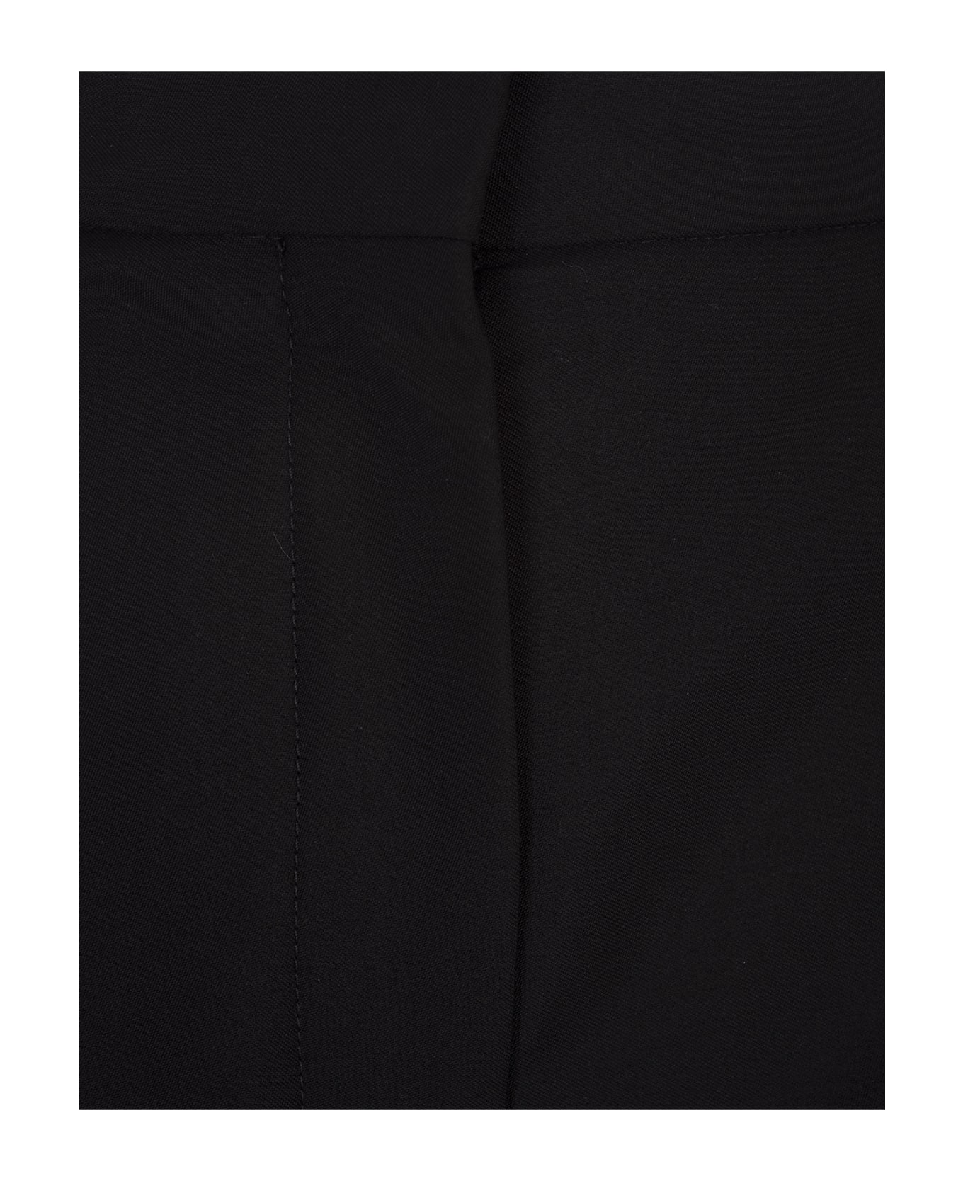Alexander McQueen Tailored Shorts In Black Wool - Black ショートパンツ