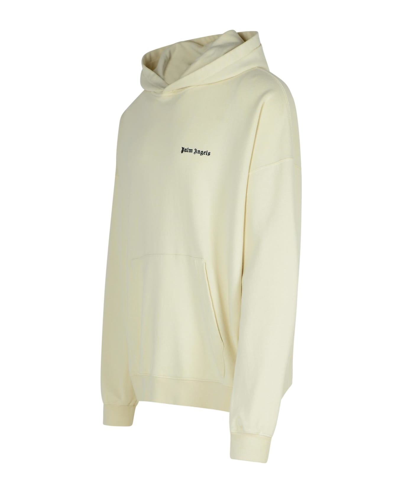 Palm Angels Cotton Sweatshirt - Cream