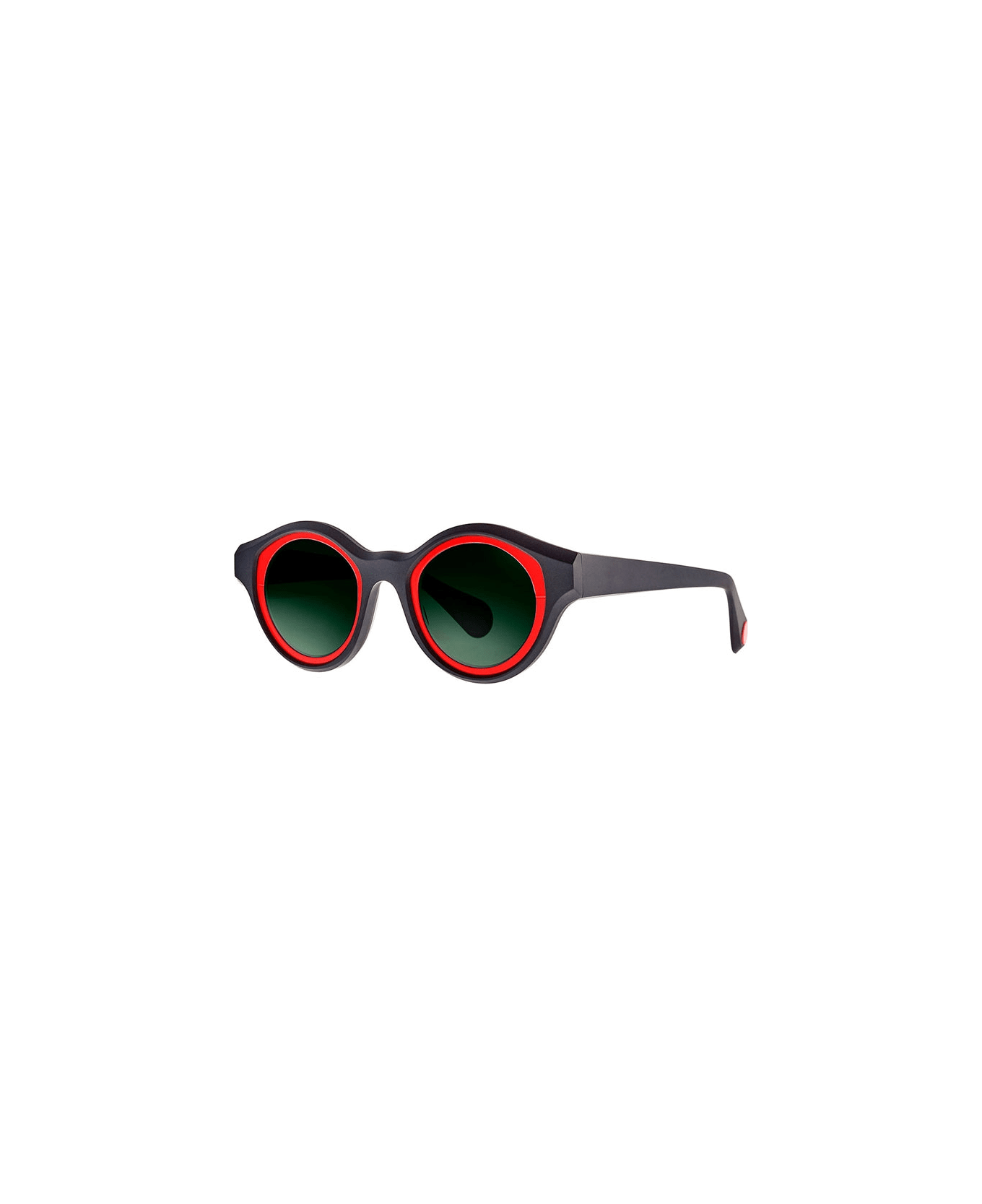 Theo Eyewear Mille+94 - 6 Sunglasses - Black/Red サングラス