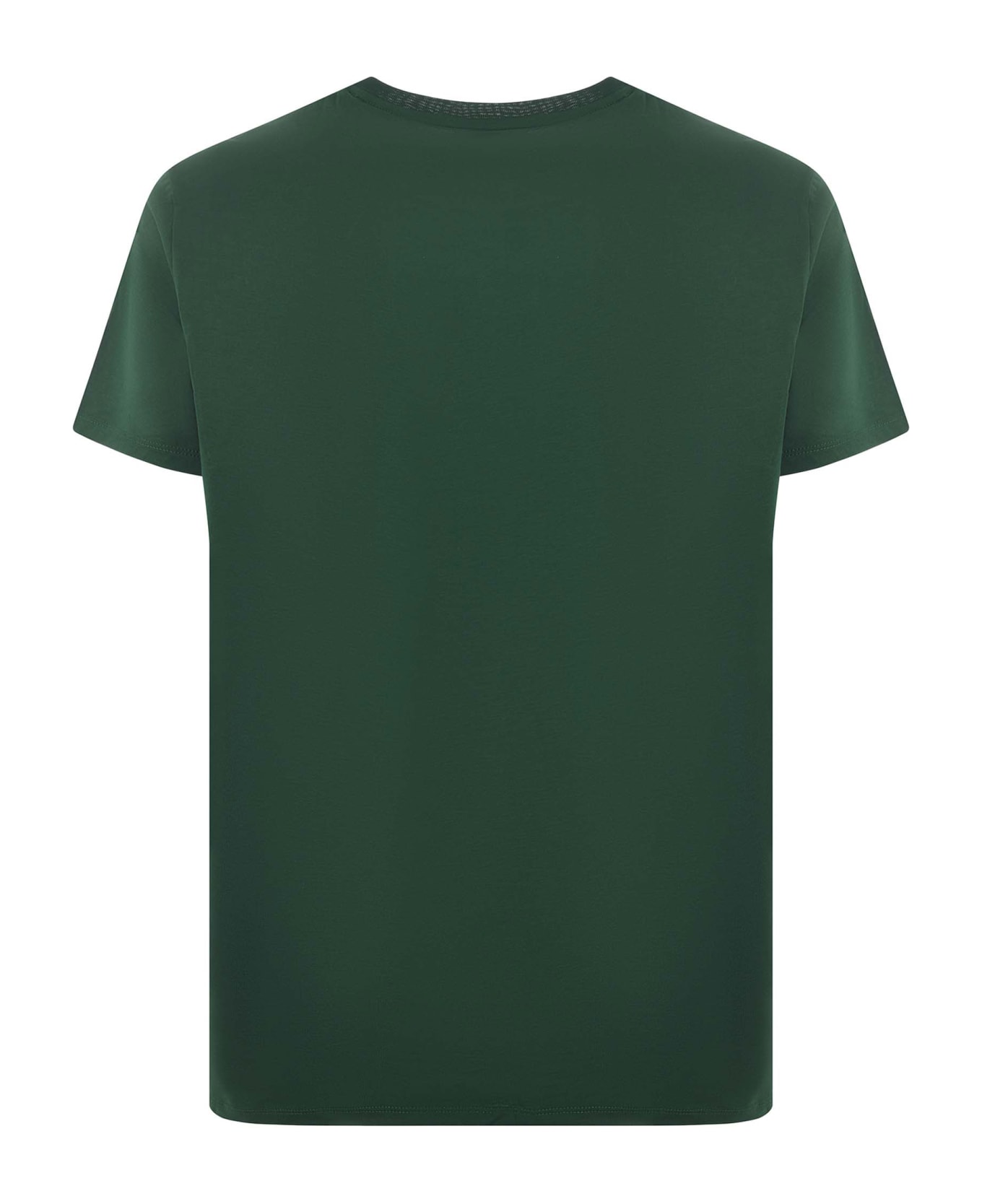 Lacoste Pima Cotton T-shirt - Verde militare シャツ