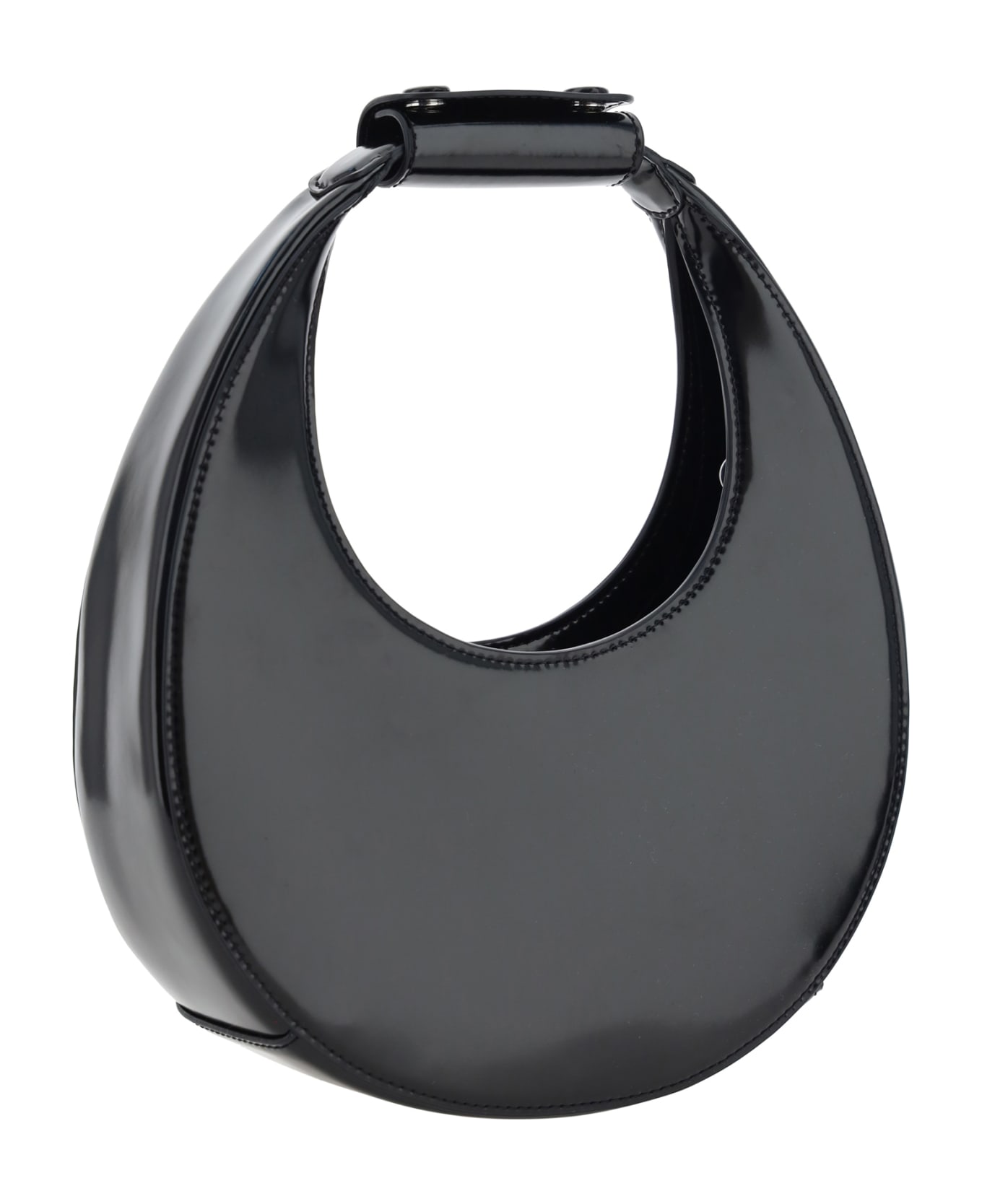 STAUD Mini Moon Bag - BLACK