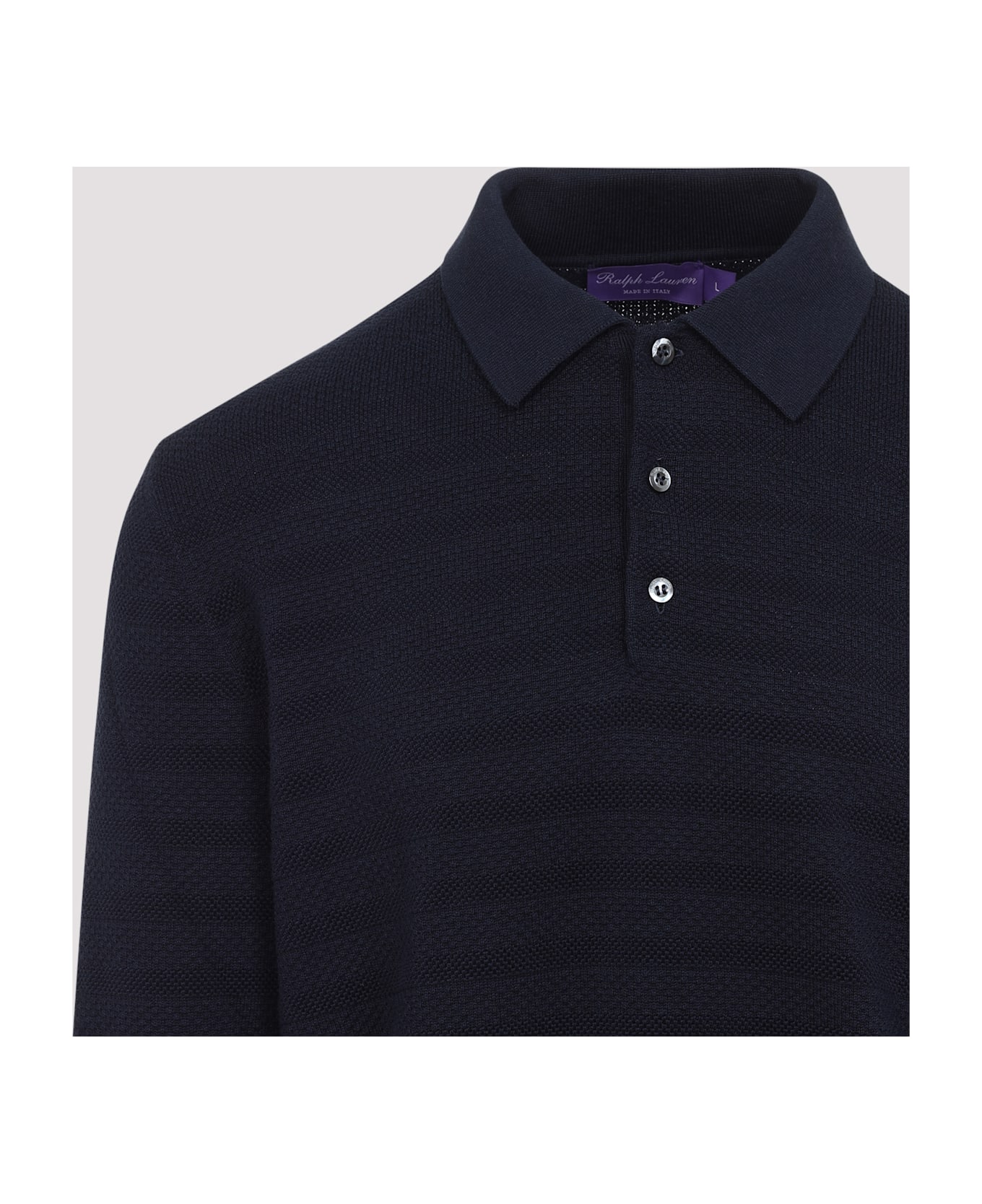 Ralph Lauren Silk Polo - Classic Chairman Navy