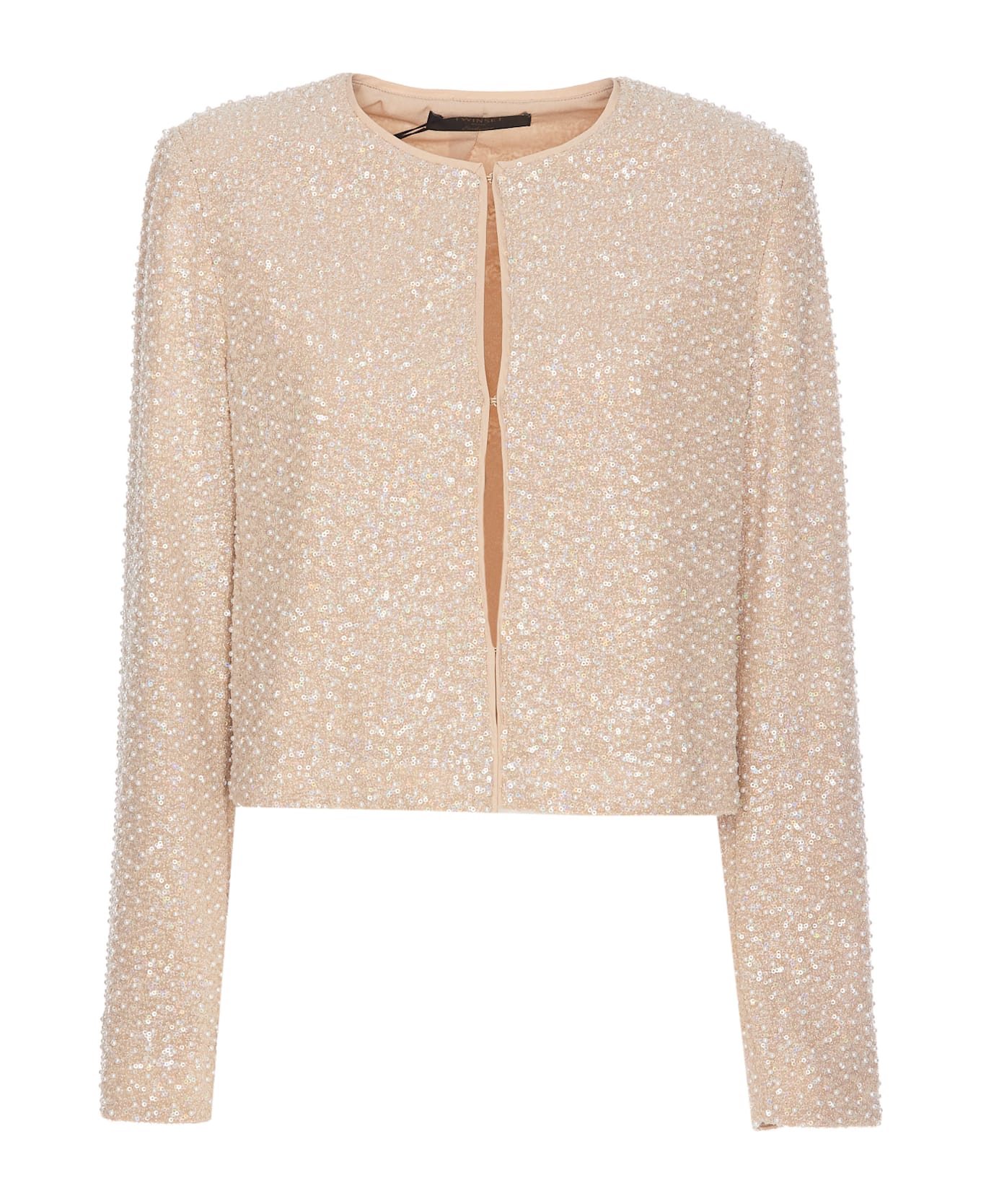 TwinSet Sequins Jacket - Gold