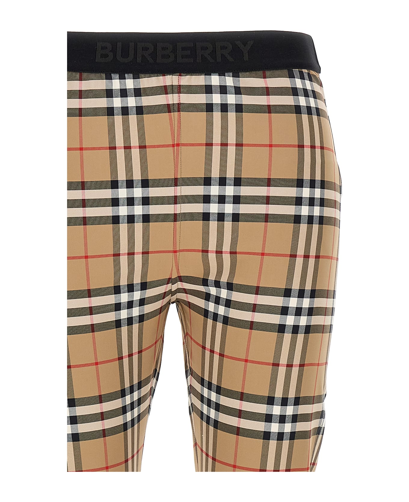 Burberry 'belvoir' Leggings - Beige