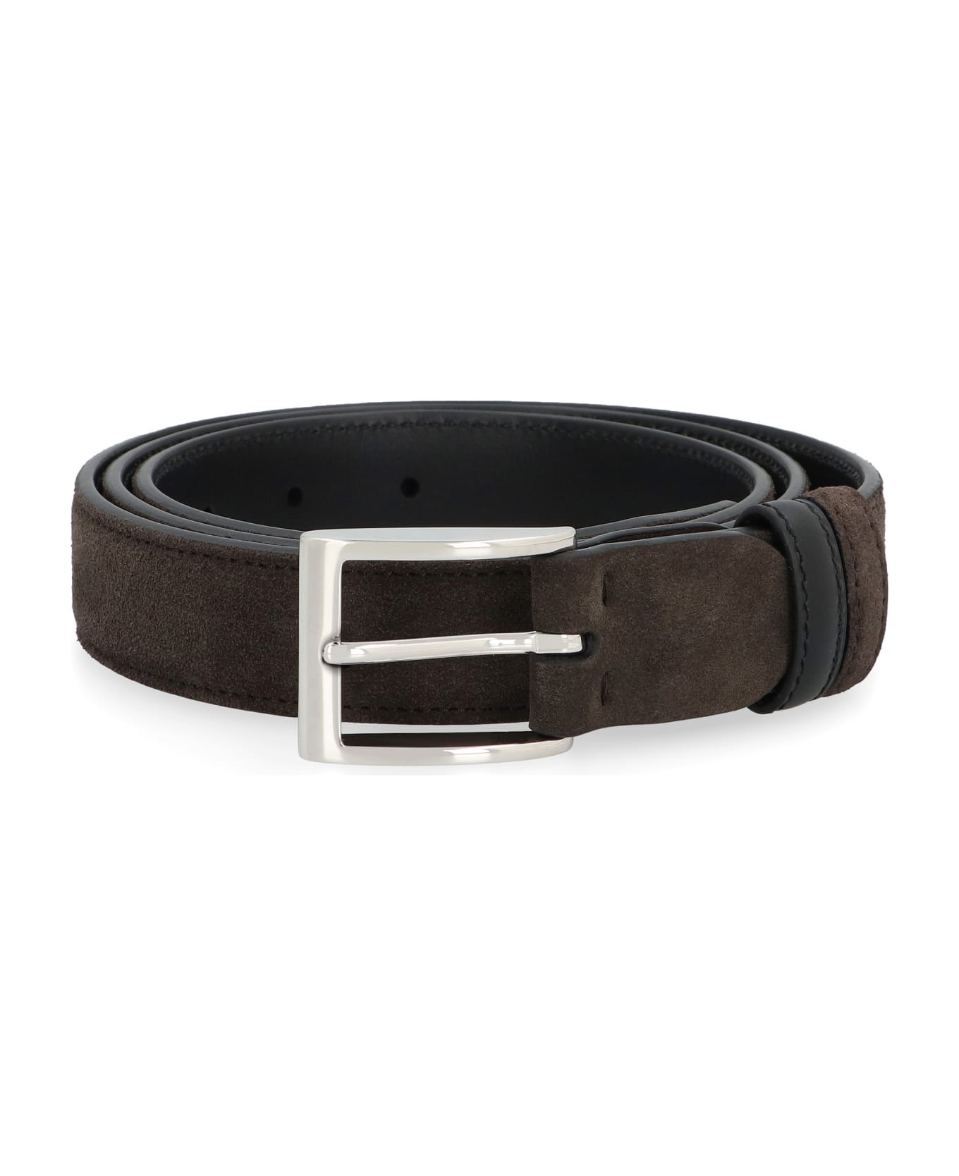 Hogan Suede Belt - brown