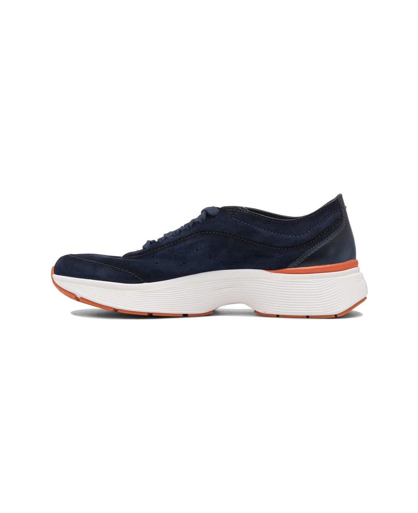 Santoni Bounce Lace-up Sneakers - Blu