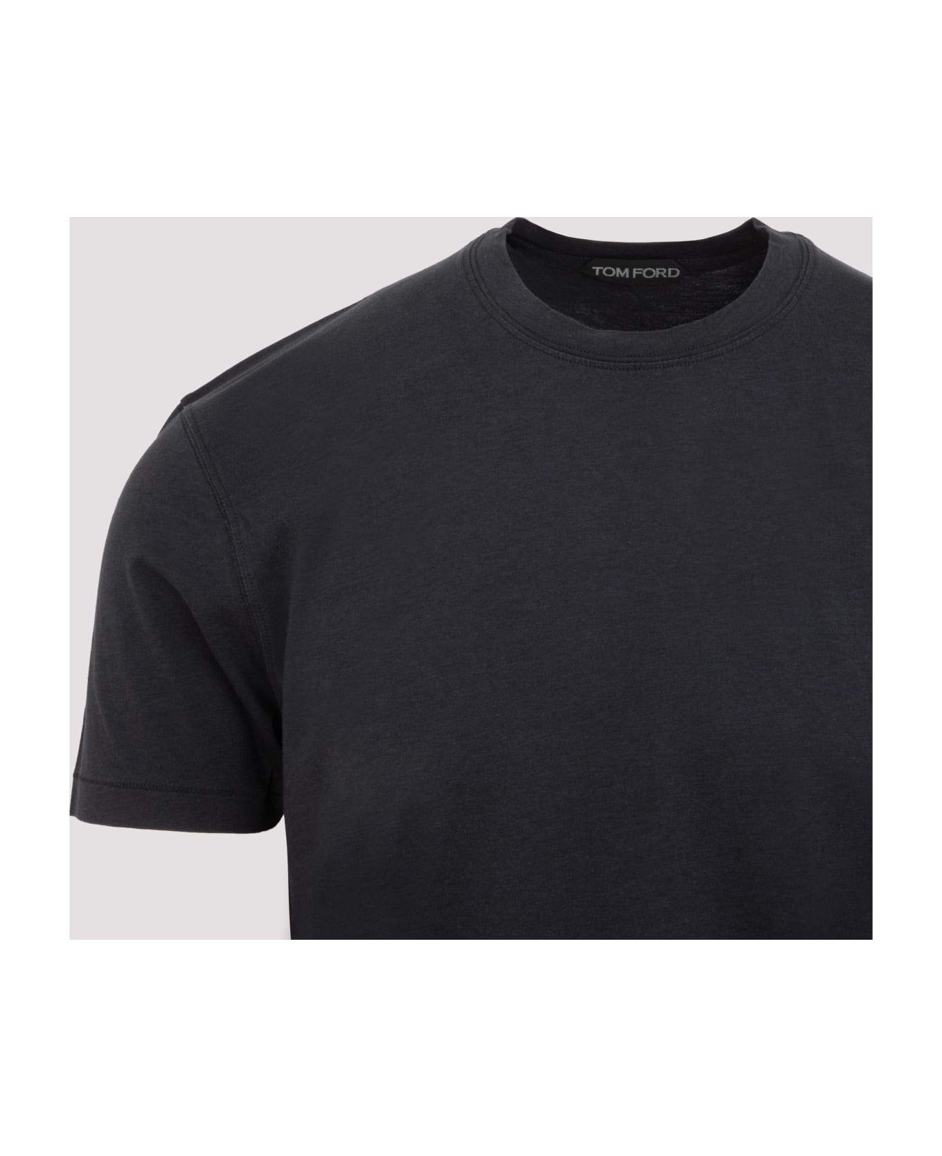 Tom Ford Lyocell T-shirt - Black