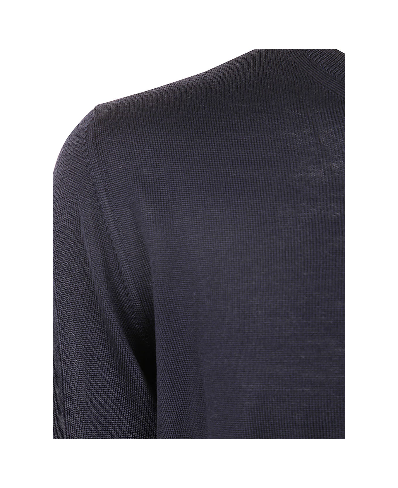 Nuur Round Neck Pullover - Navy