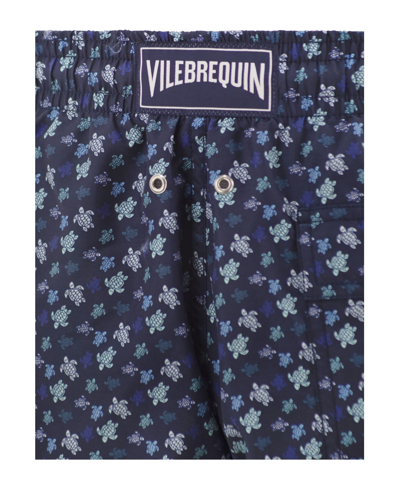 Vilebrequin Moorea - Patterned Beach Shorts - Blue