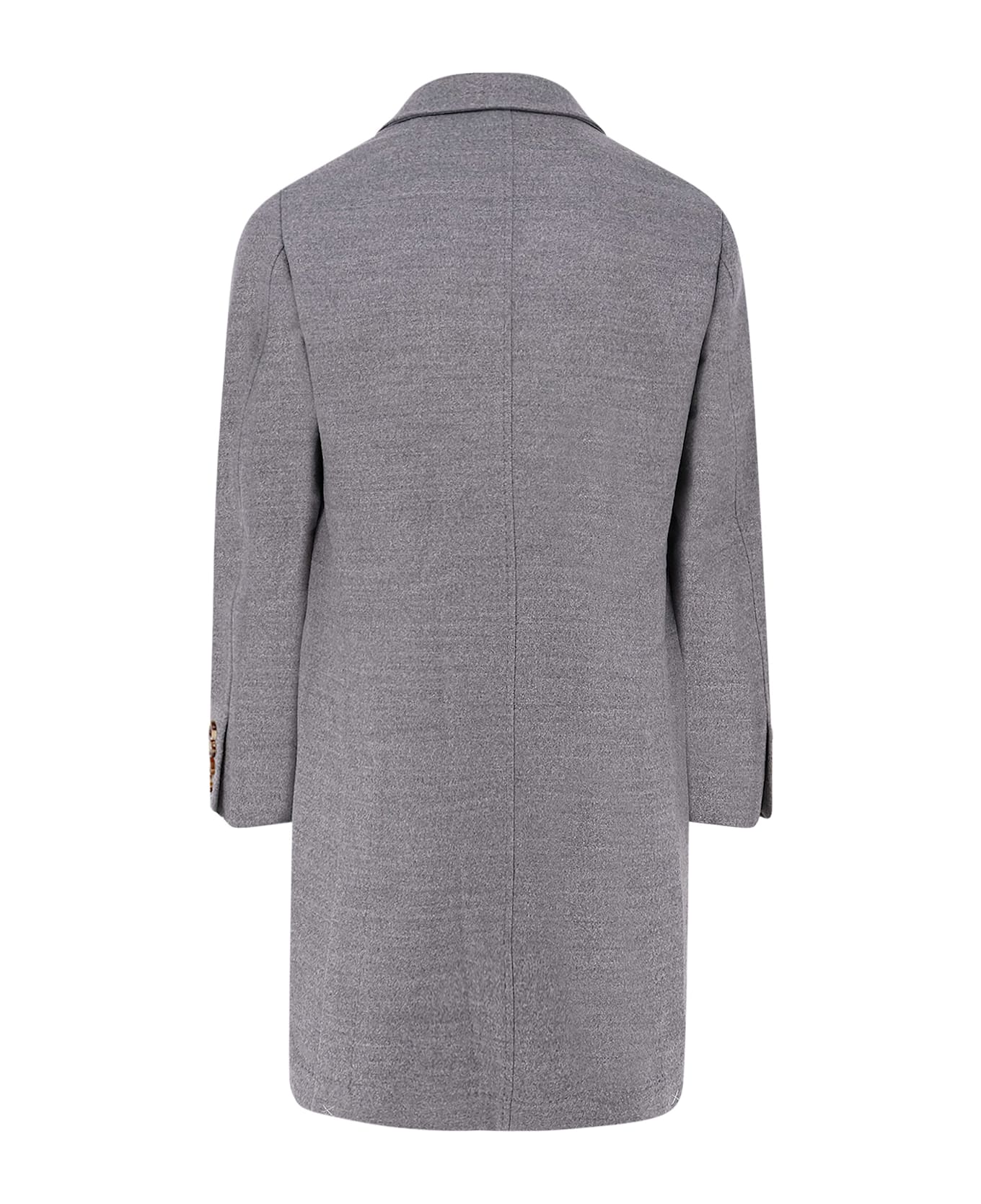 Brunello Cucinelli Wool Coat - Grigio/kaki