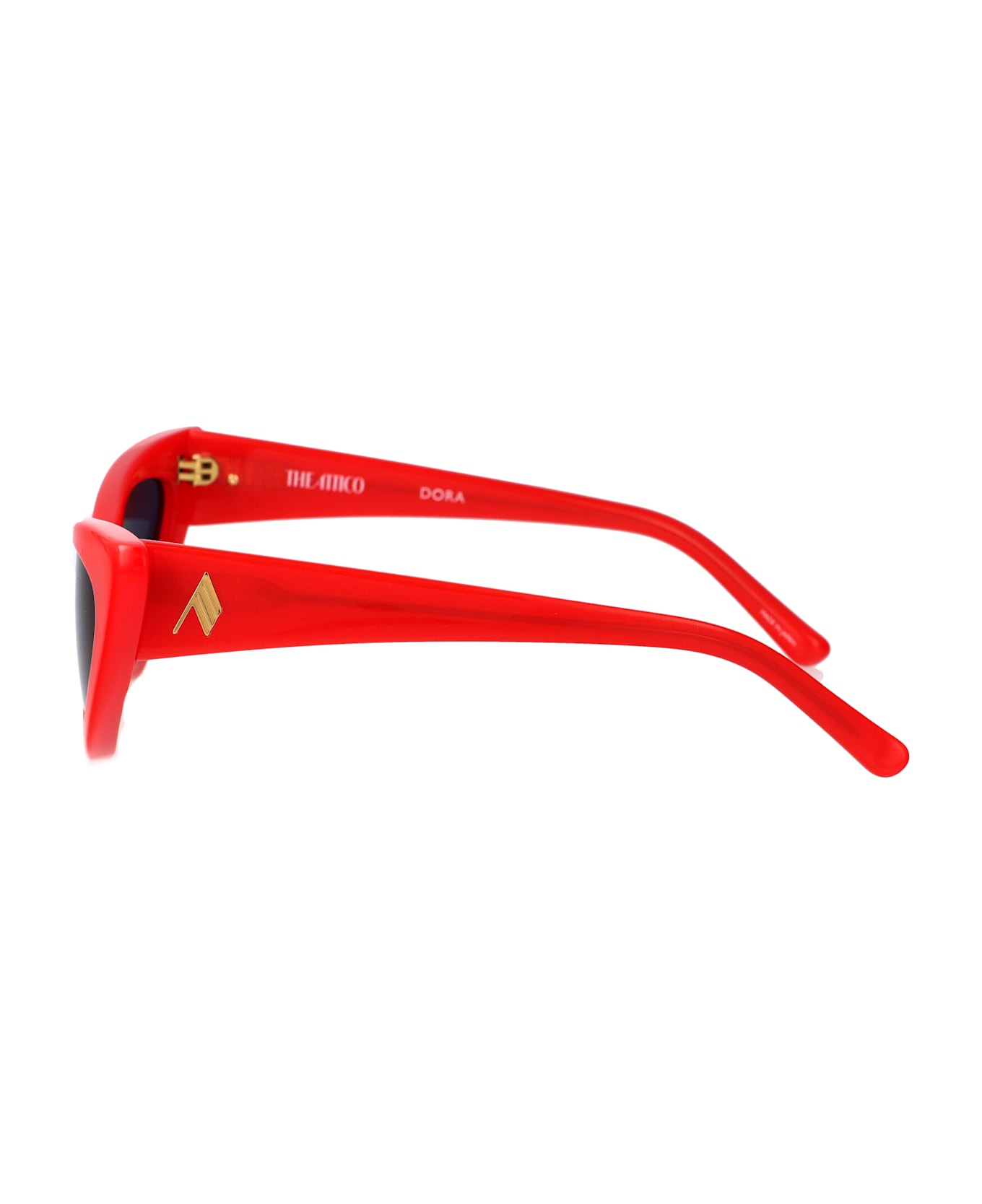 The Attico Dora Sunglasses - RED