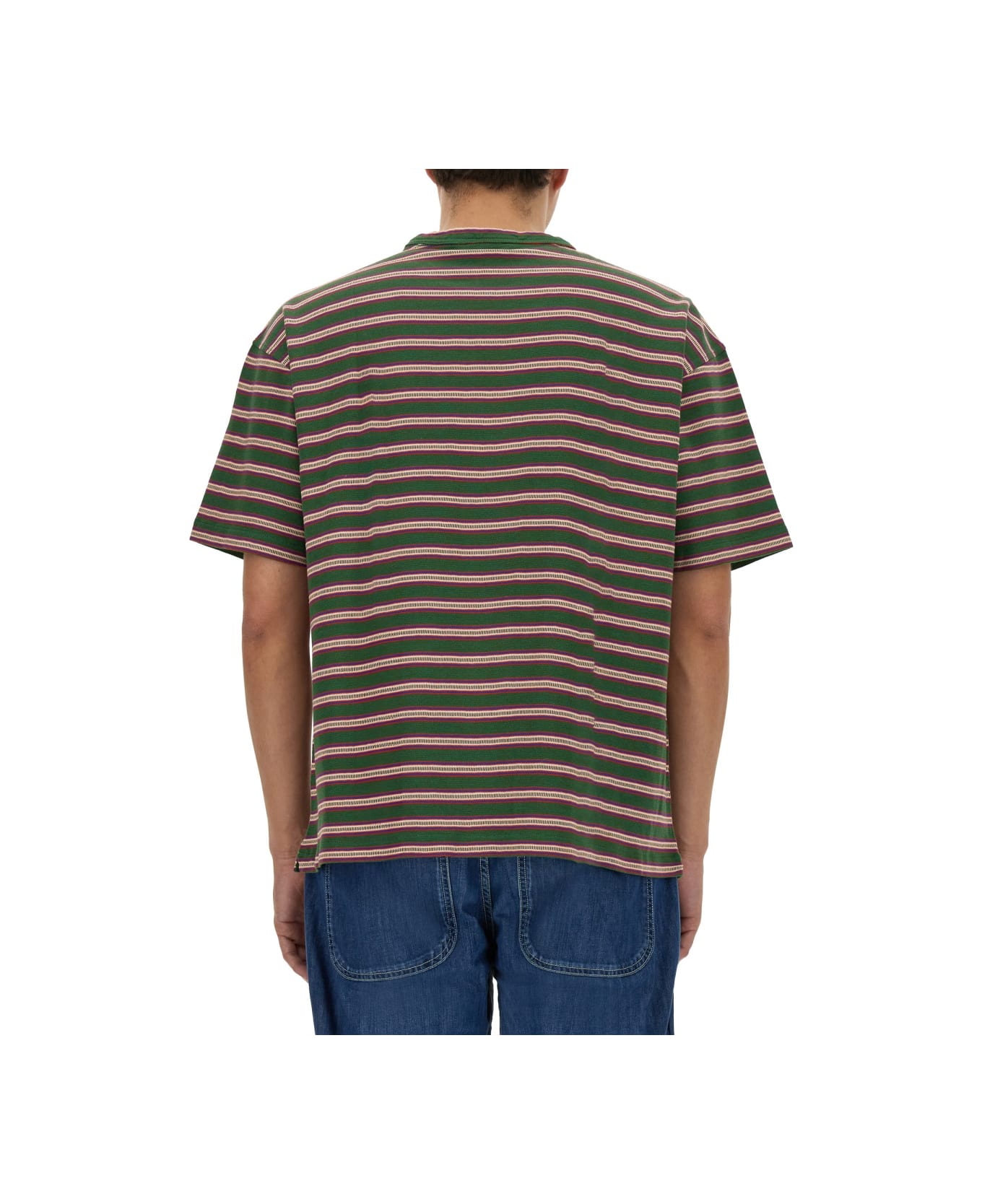 YMC Striped T-shirt - MULTICOLOUR