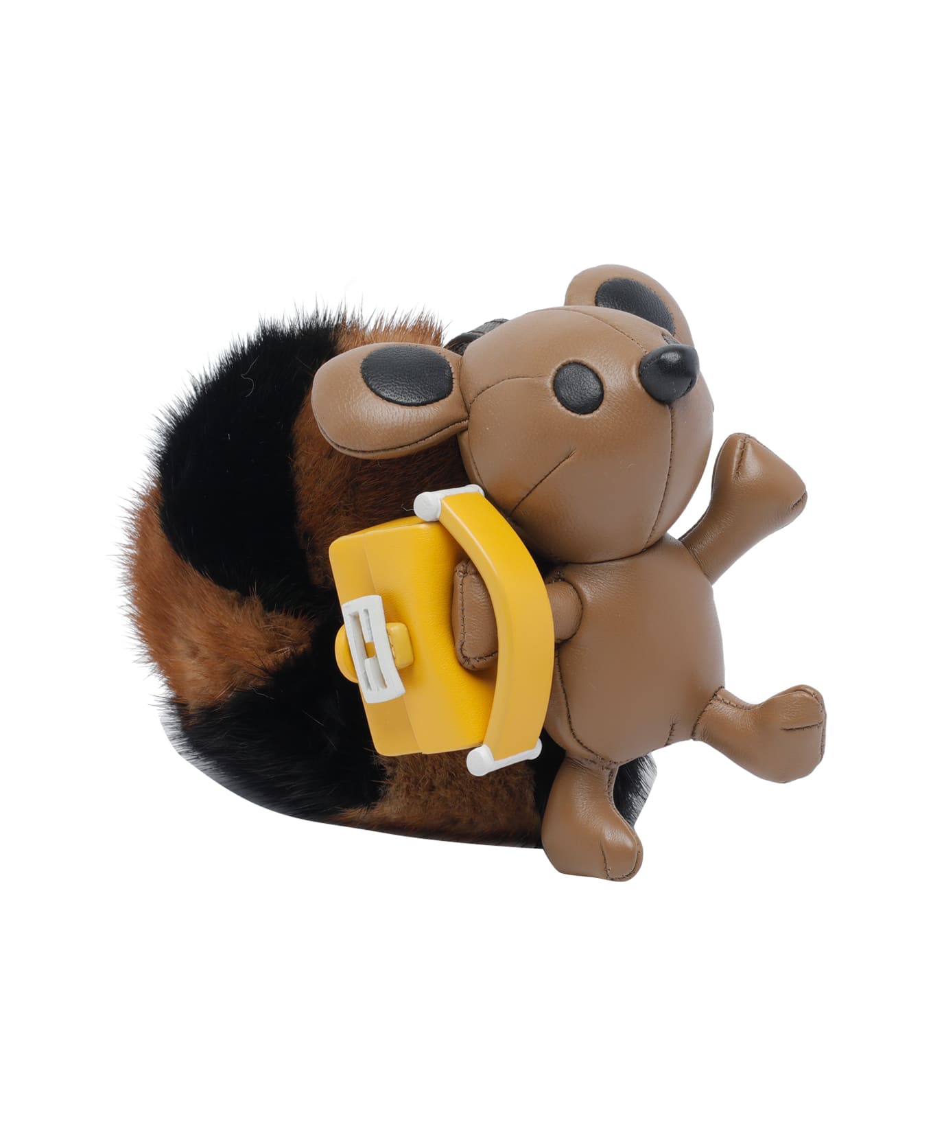 Fendi Furette Charm - Brown