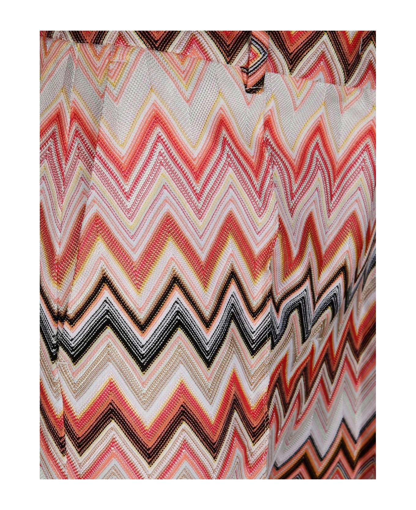 Missoni Zigzag Patterned Trousers - Arancione
