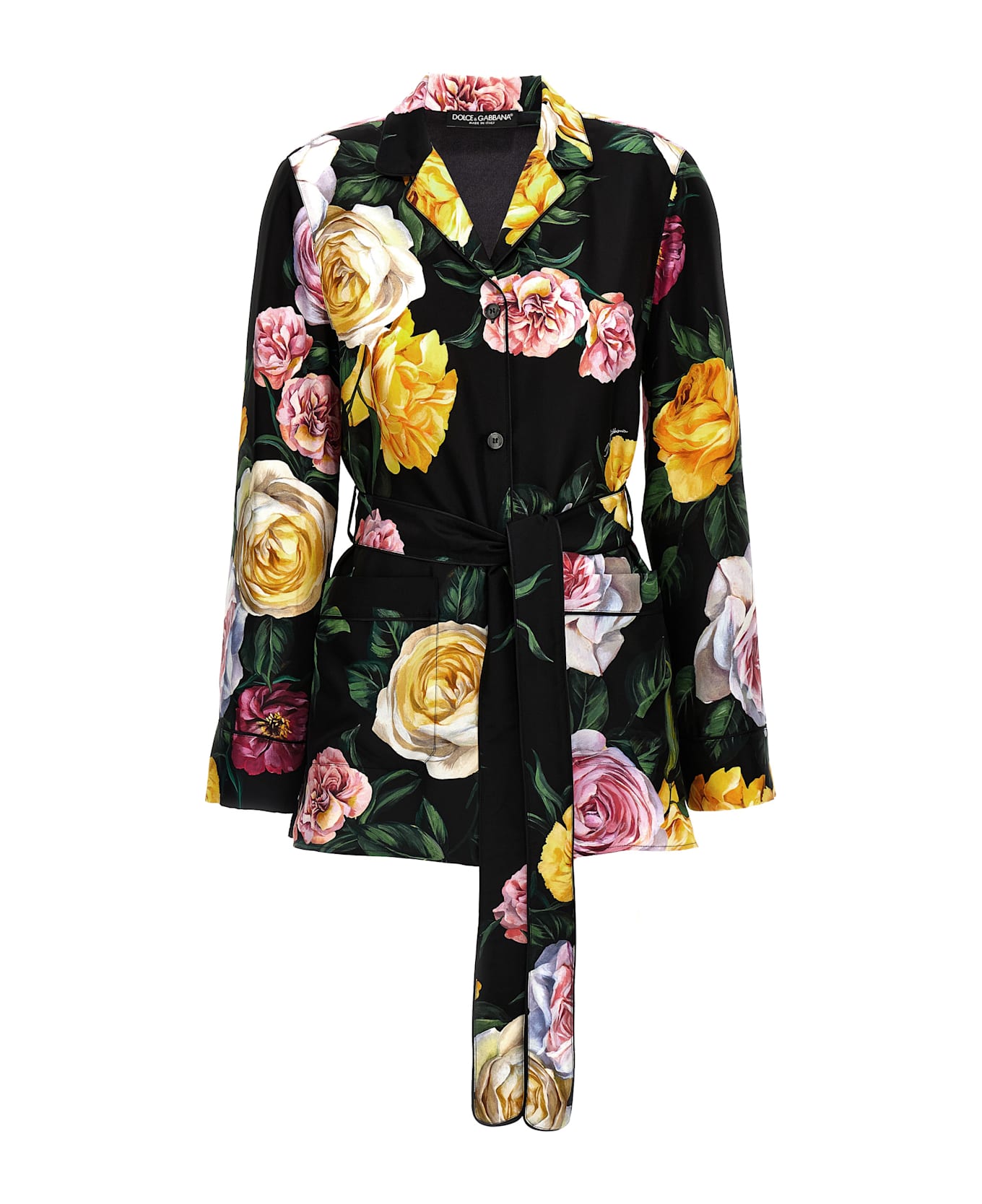 Dolce 
Gabbana Floral Shirt - PEONIEROSEFNERO