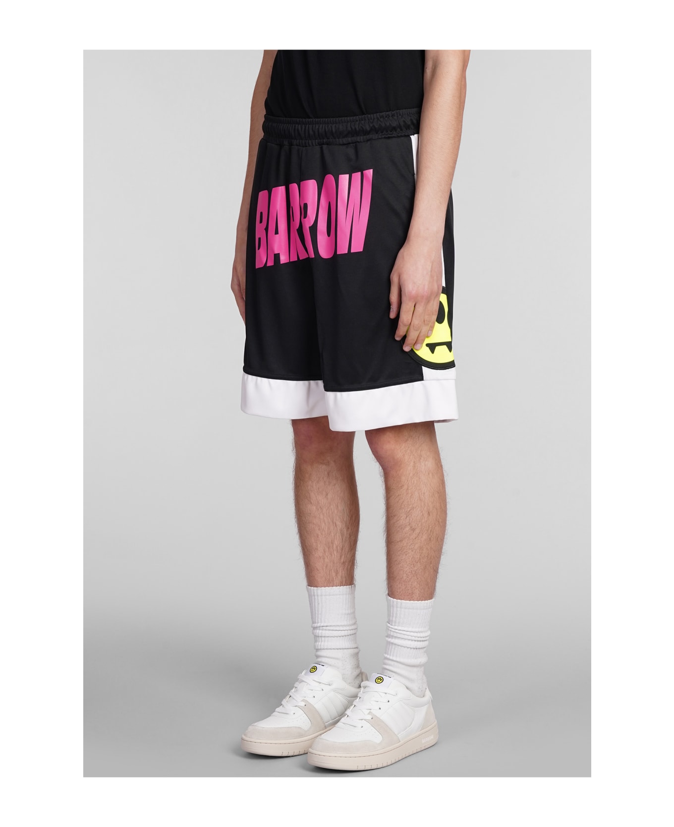 Barrow Shorts In Black Polyester - black ショートパンツ