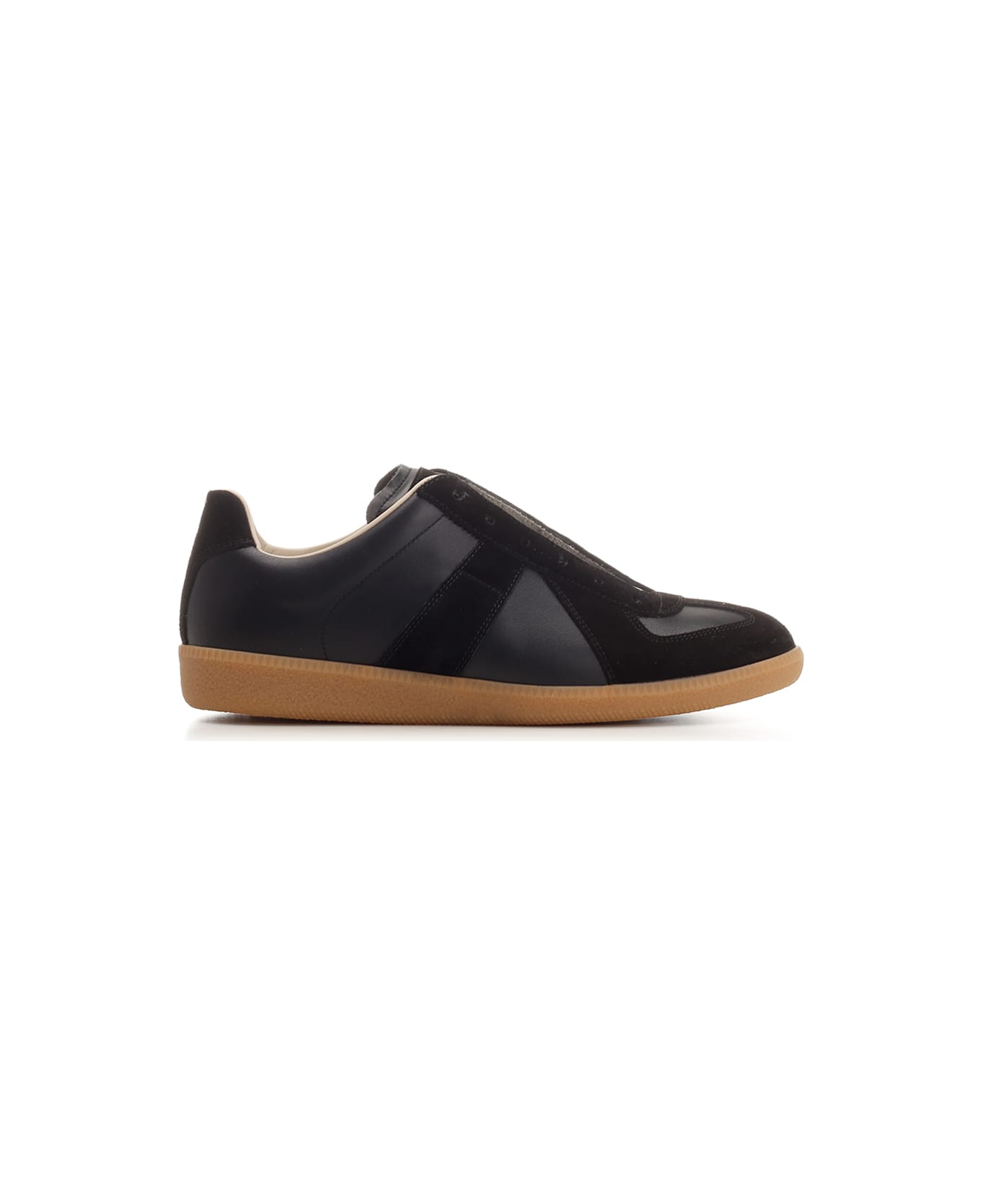 Maison Margiela Black 'replica' Sneakers - BLACK