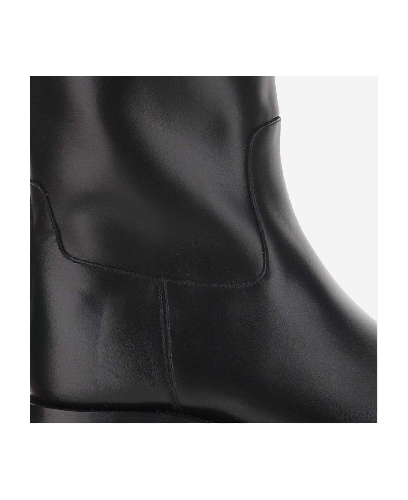 Versace Boot T.25 Calf Leather - Black