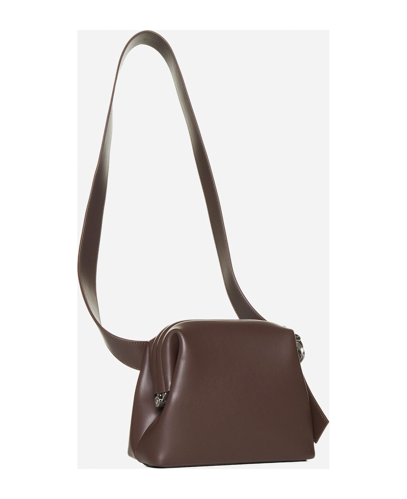 OSOI Mini Brot Leather Bag - BROWN