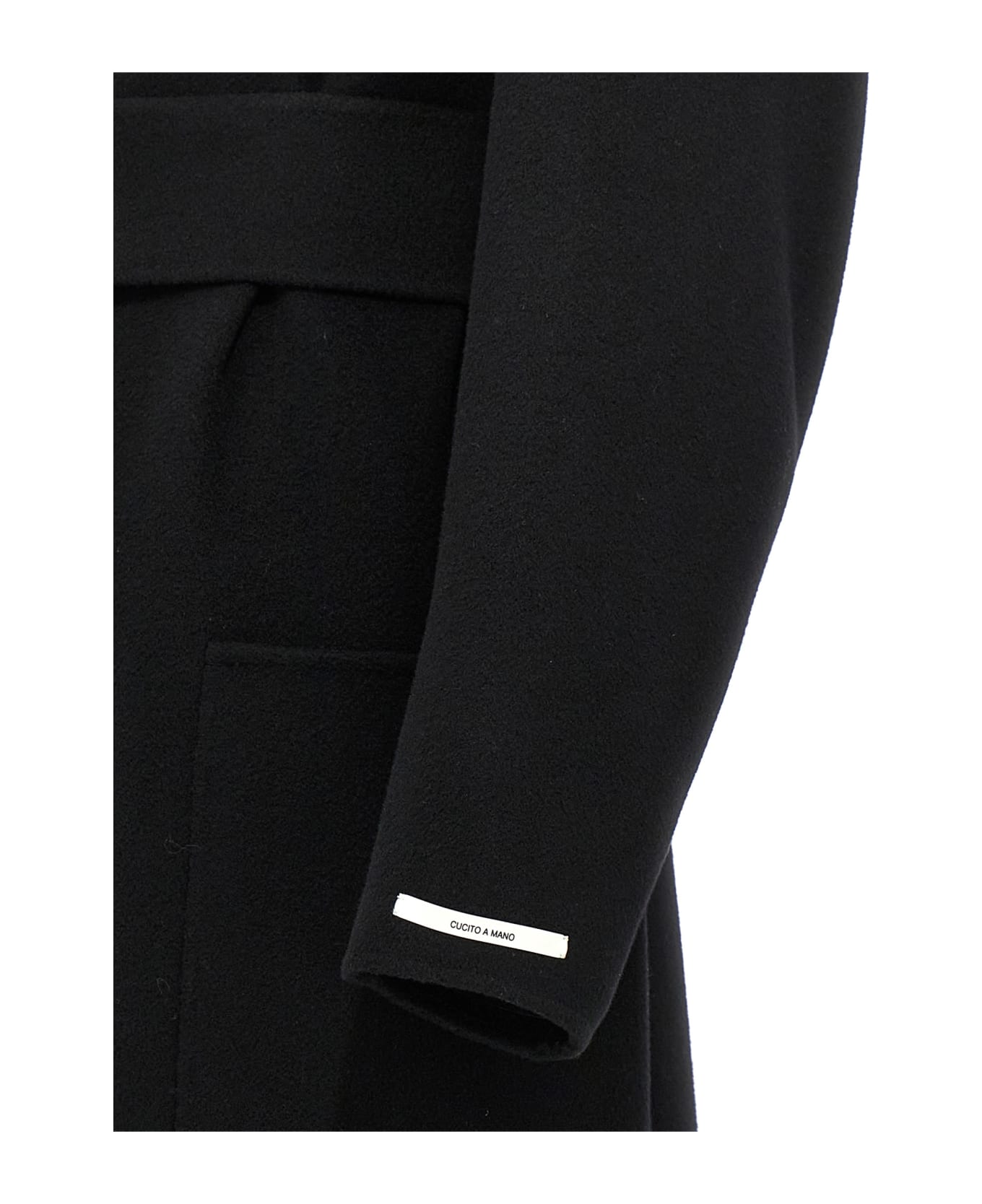 SPORTMAX ヴェレーノ ピュア ウール ベルテット コート VELENO SPORTMAX ヴェレーノ ピュア ウール ベルテット コート VELENO