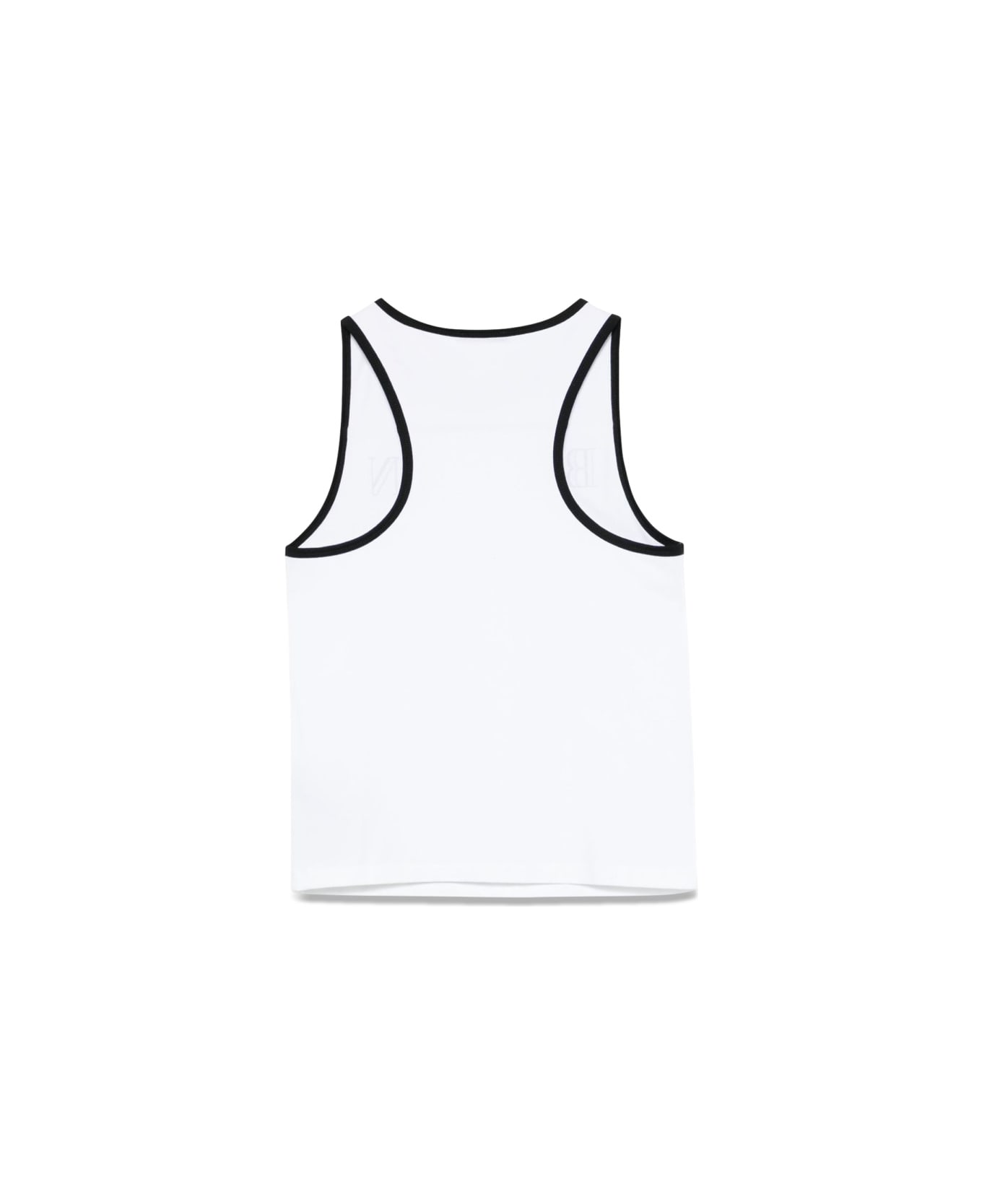 Balmain Tops With Logo - WHITE
