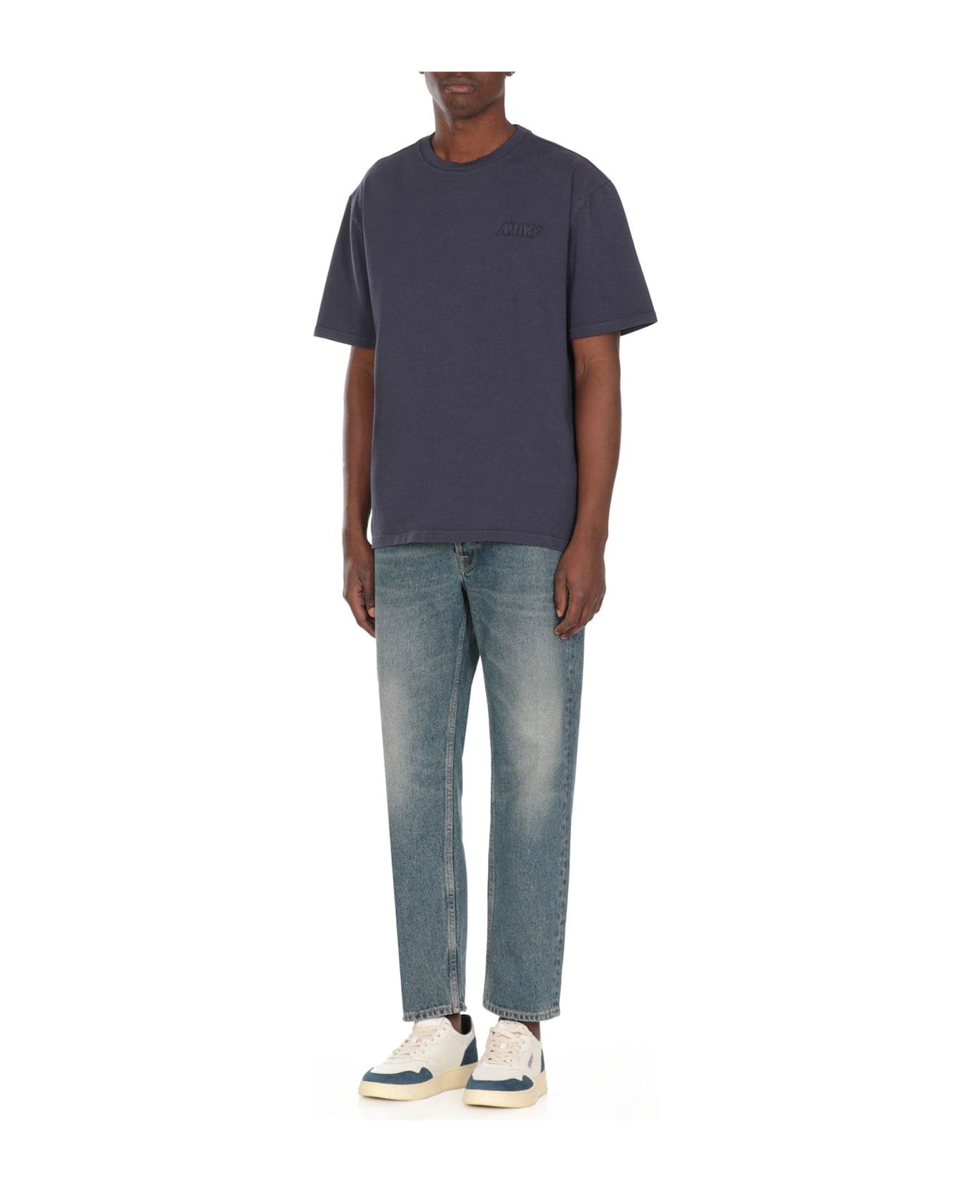 Autry Tonal Logo T-shirt - Blue