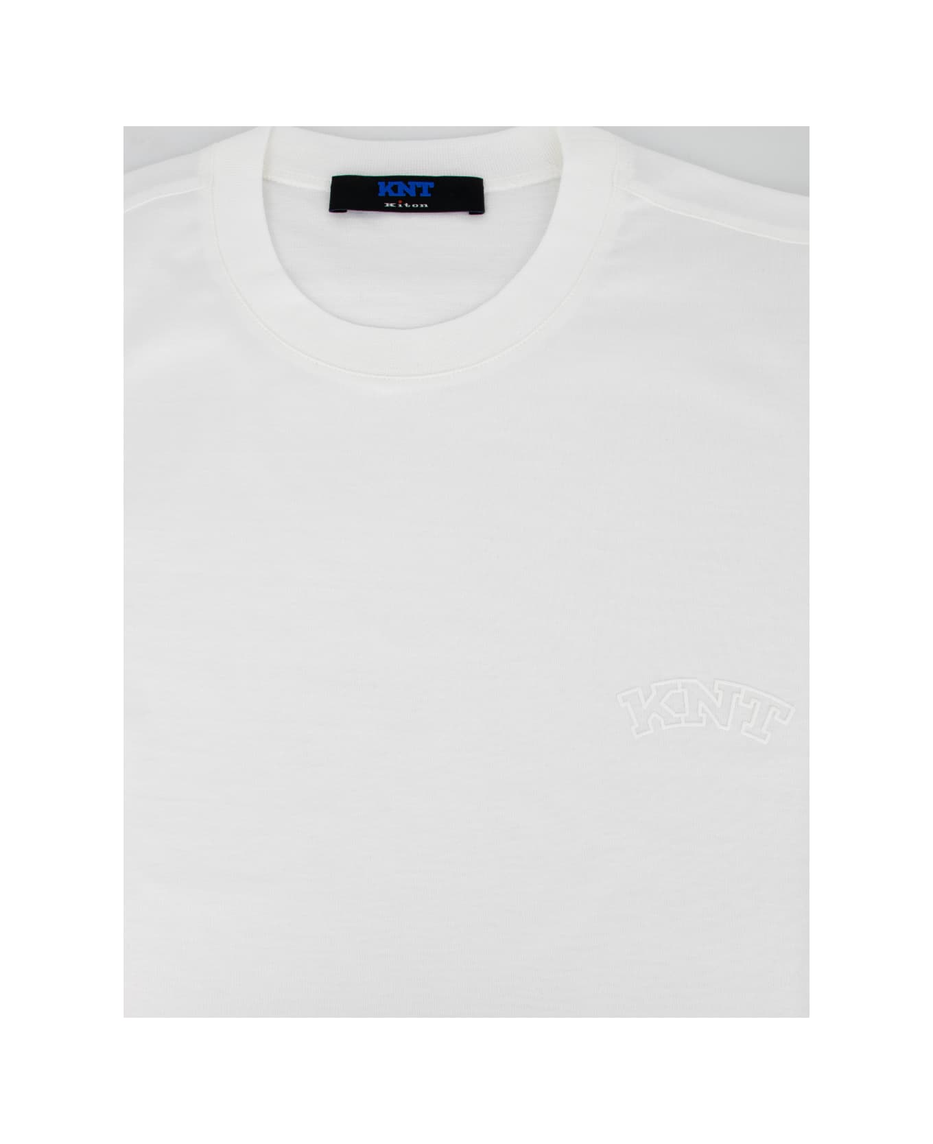 Kiton T-shirt - WHITE シャツ