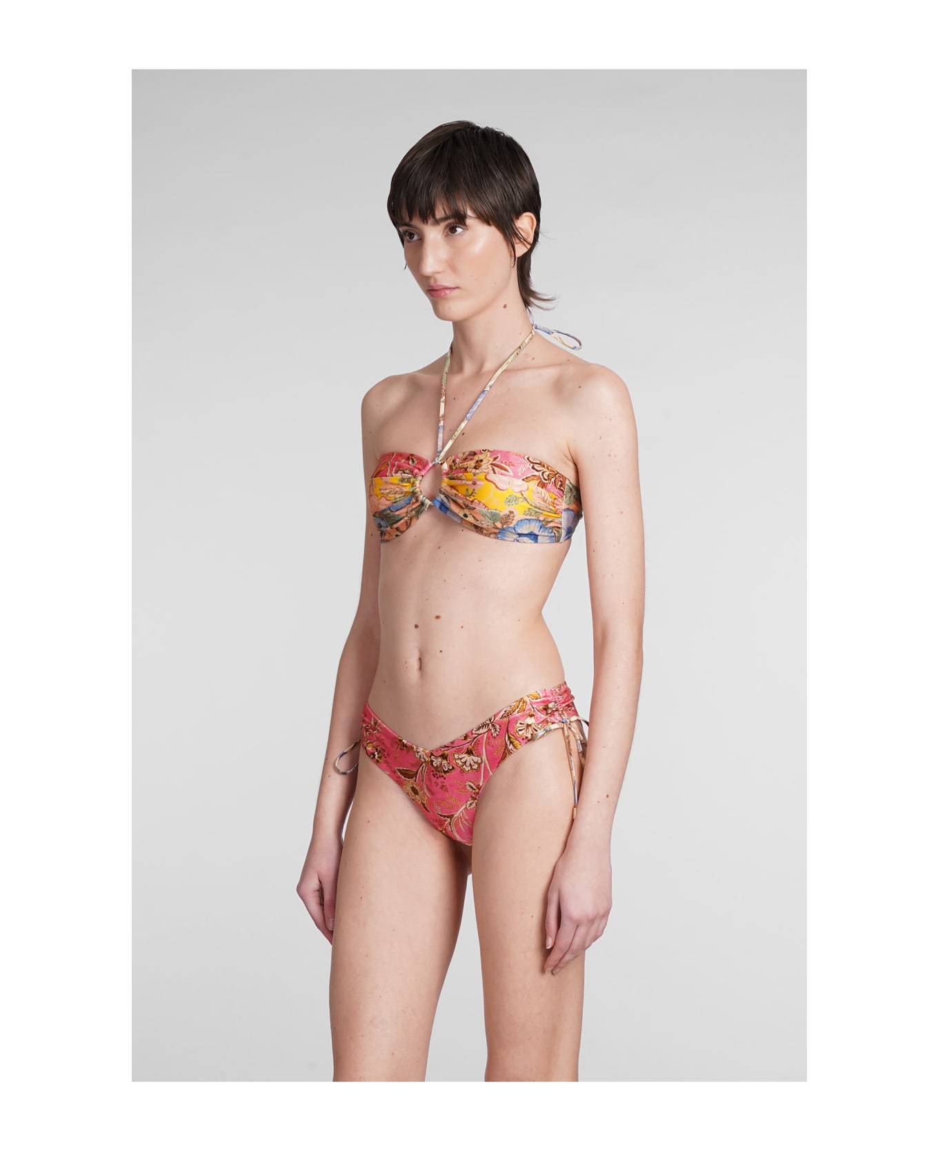 Zimmermann Spliced Two Pieces Bikini Beachwear - Multicolour カバーアップ