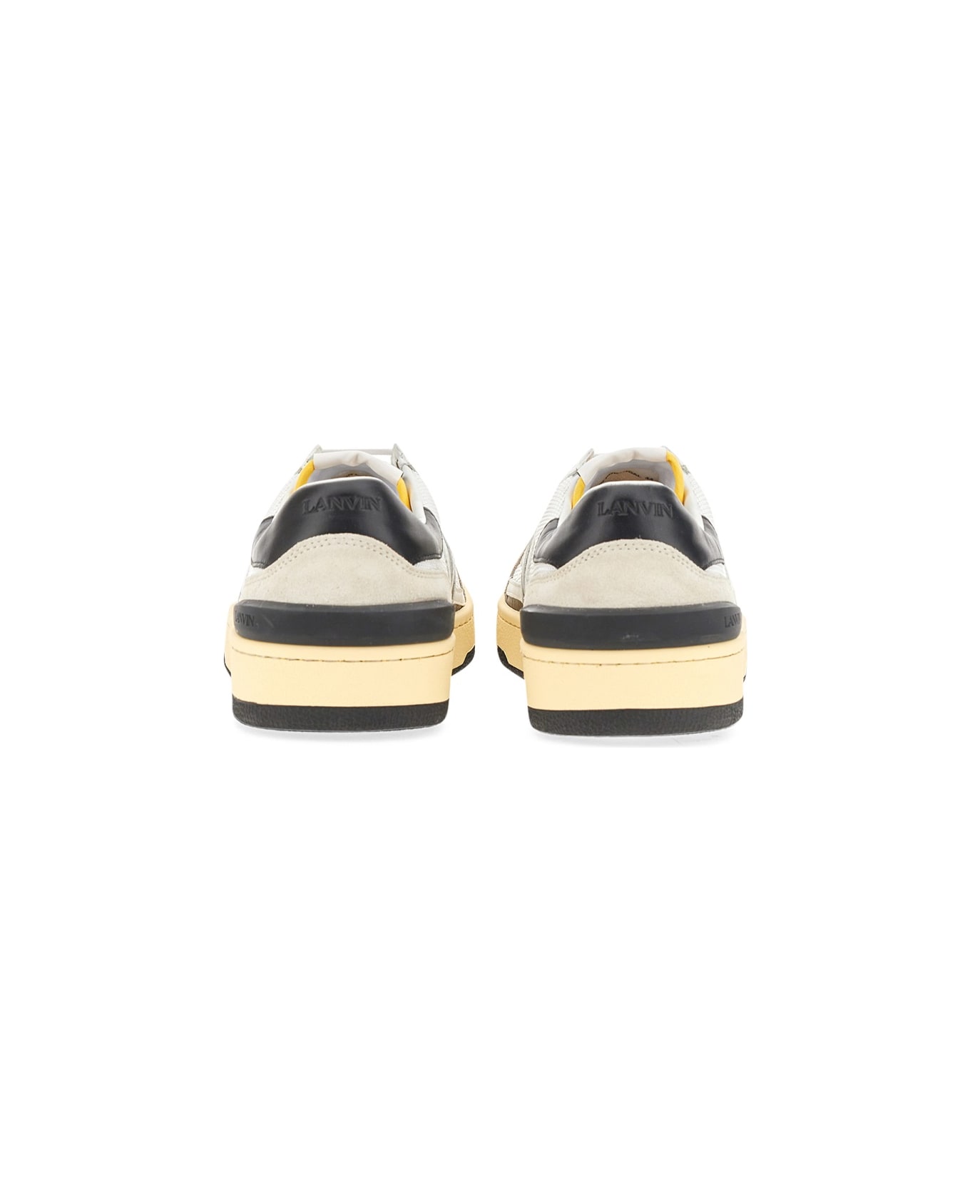 Lanvin Sneaker Clay Low Top - WHITE