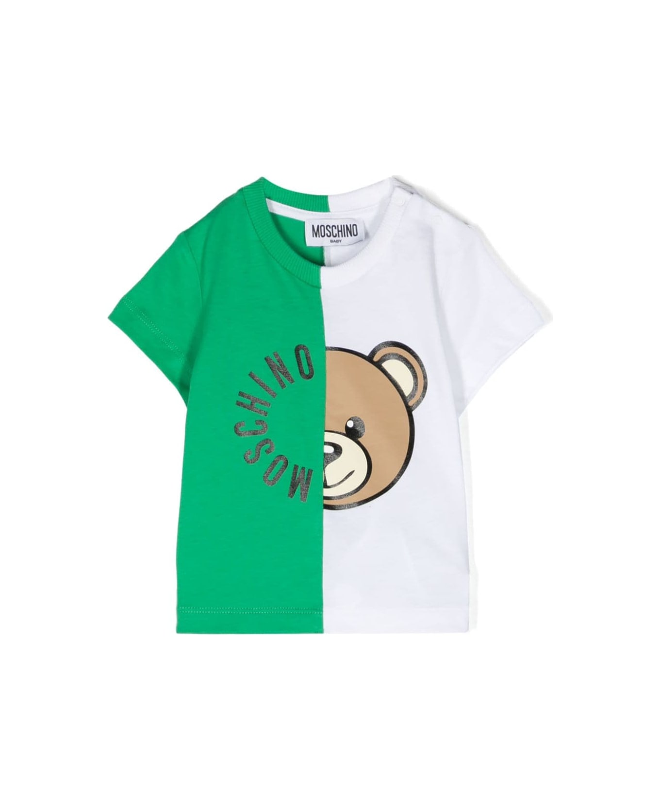 Moschino T-shirt Con Logo - Green