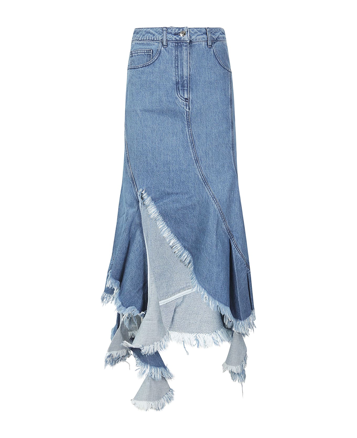 Marques'Almeida Swirl Skirt - MID BLUE スカート