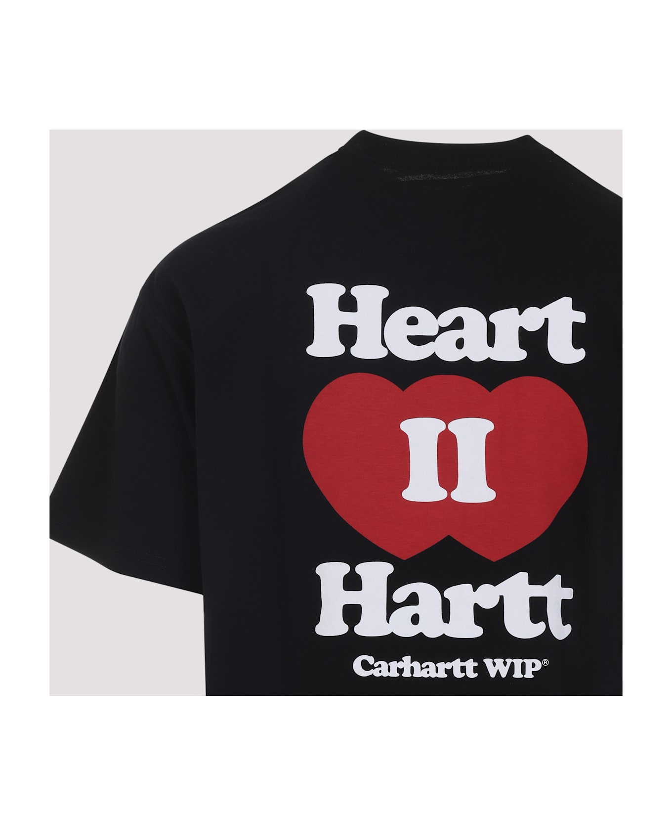 Carhartt Heart Ii Hartt T-shirt - Xx Black