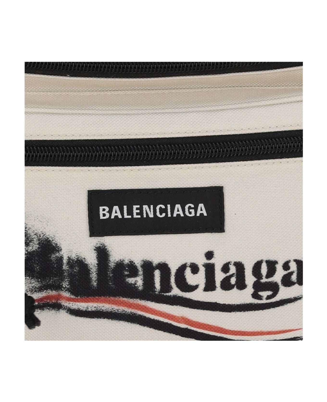 Balenciaga Pouch Explorer - Beige ベルトバッグ