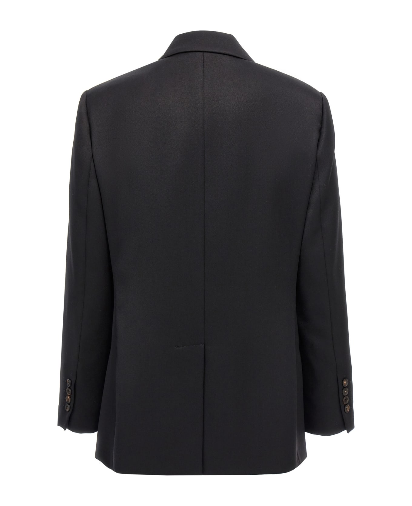 Brunello Cucinelli Double-breasted Blazer - Black  