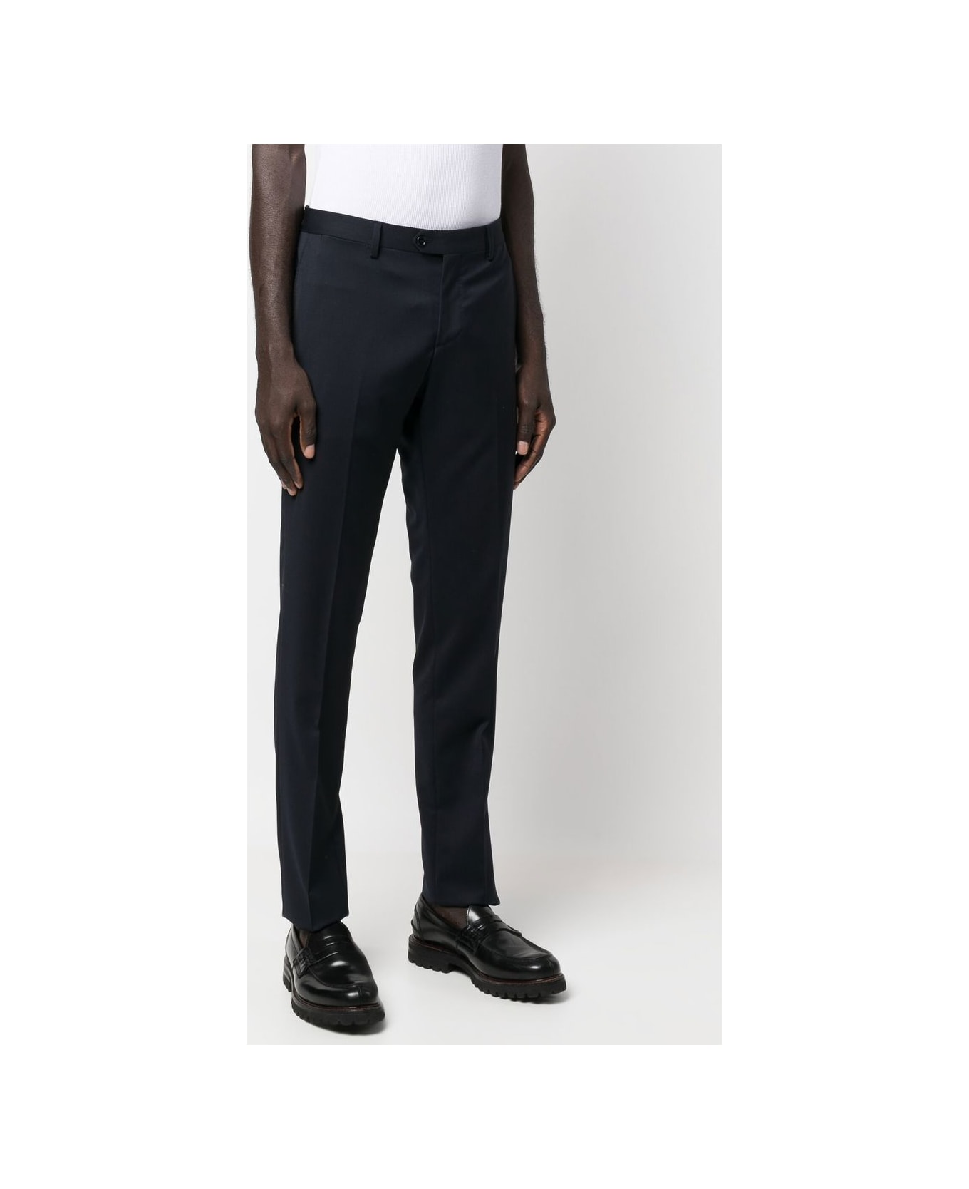 Lardini Tailored Trousers - Blue