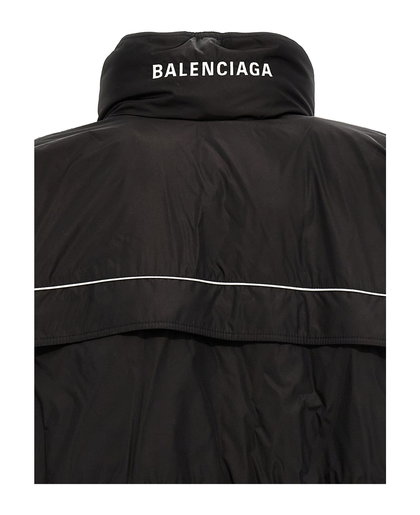 Balenciaga Wrap Parka - Black ダウンジャケット